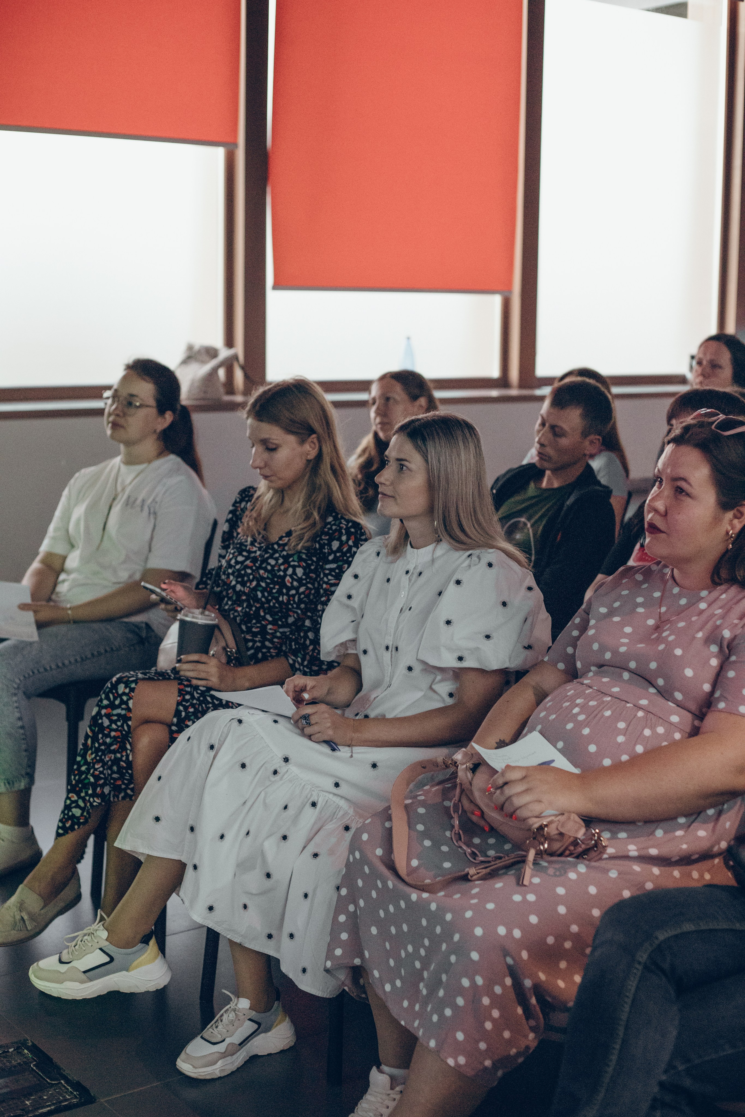 Фоторепортаж  с выступления коуча Анны Ганичевой