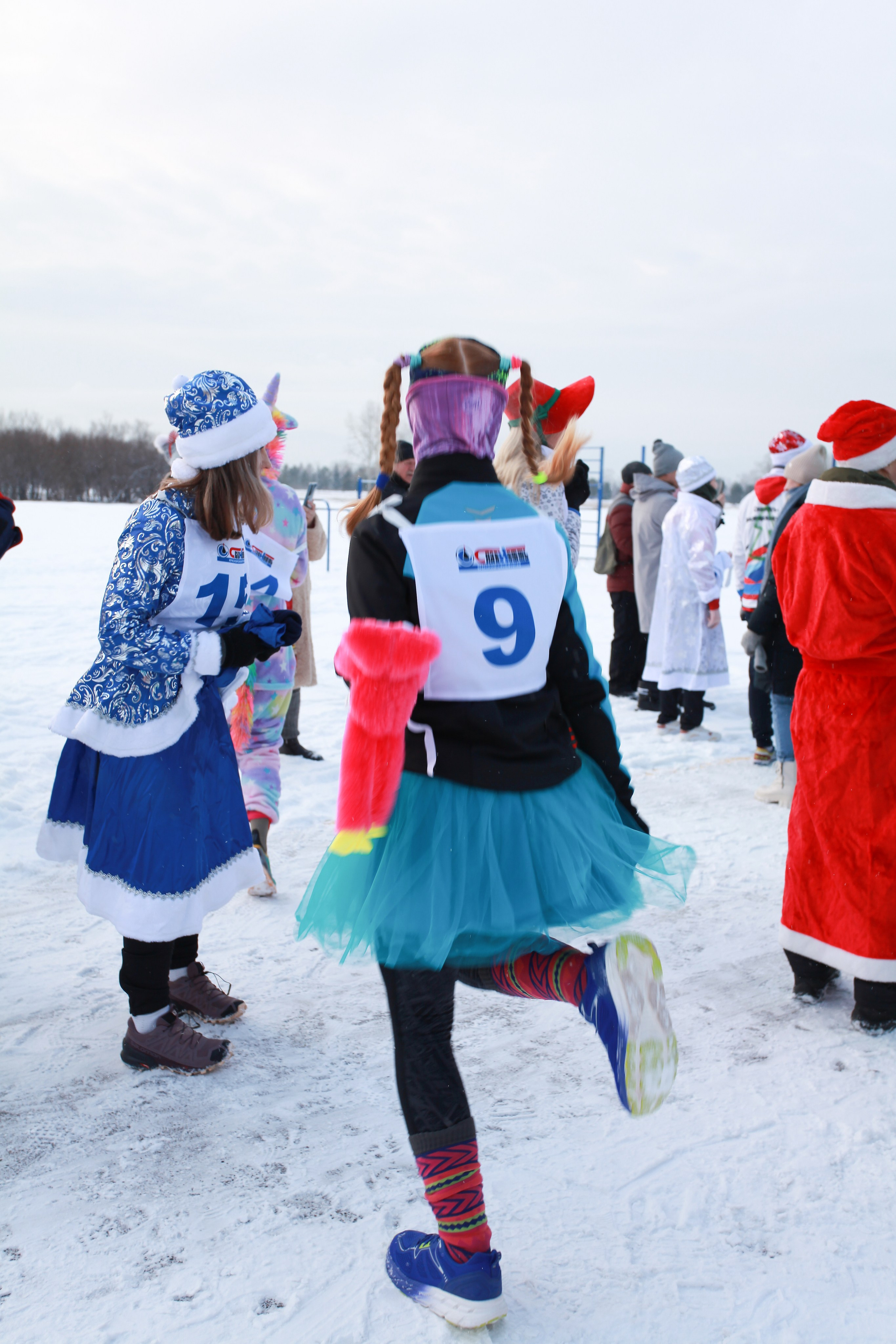 НГ Марафон Славнефть. Фотограф Дарья Локотко в Красноярске