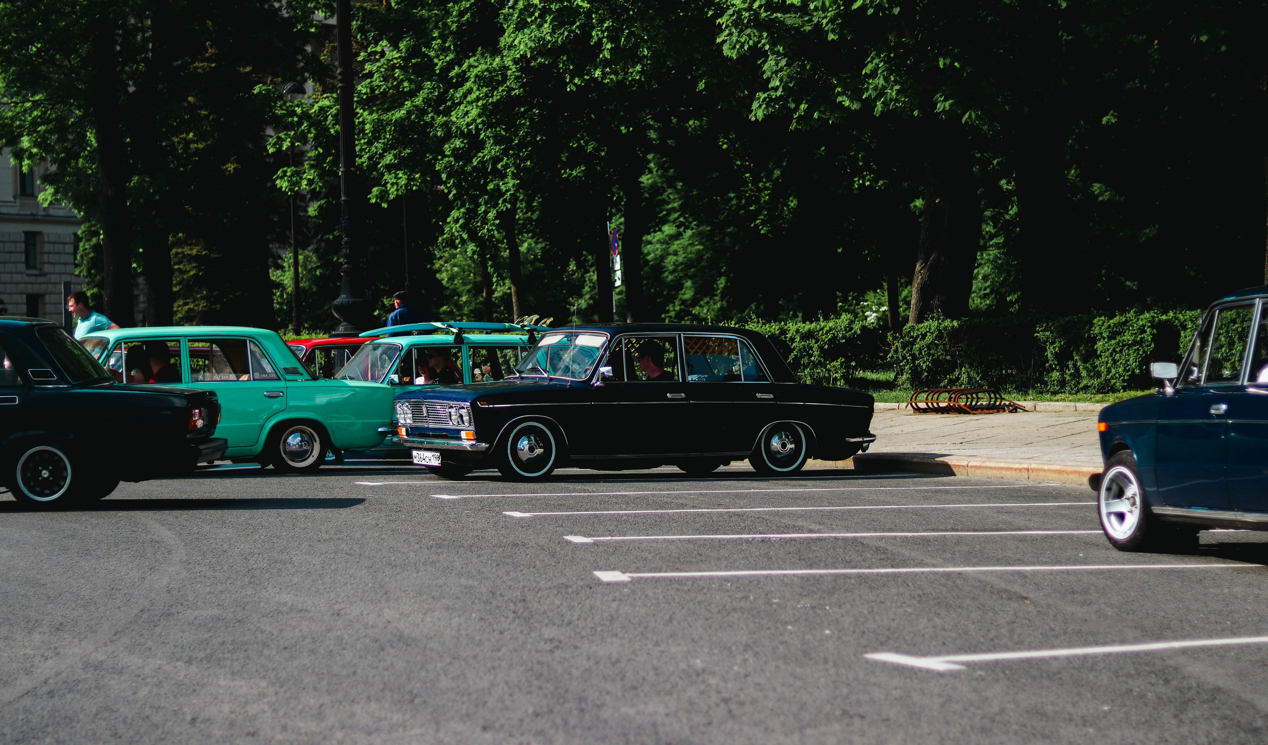 Выставка авто классики. Ивентный фотограф в Санкт-Петербурге Олег Комков