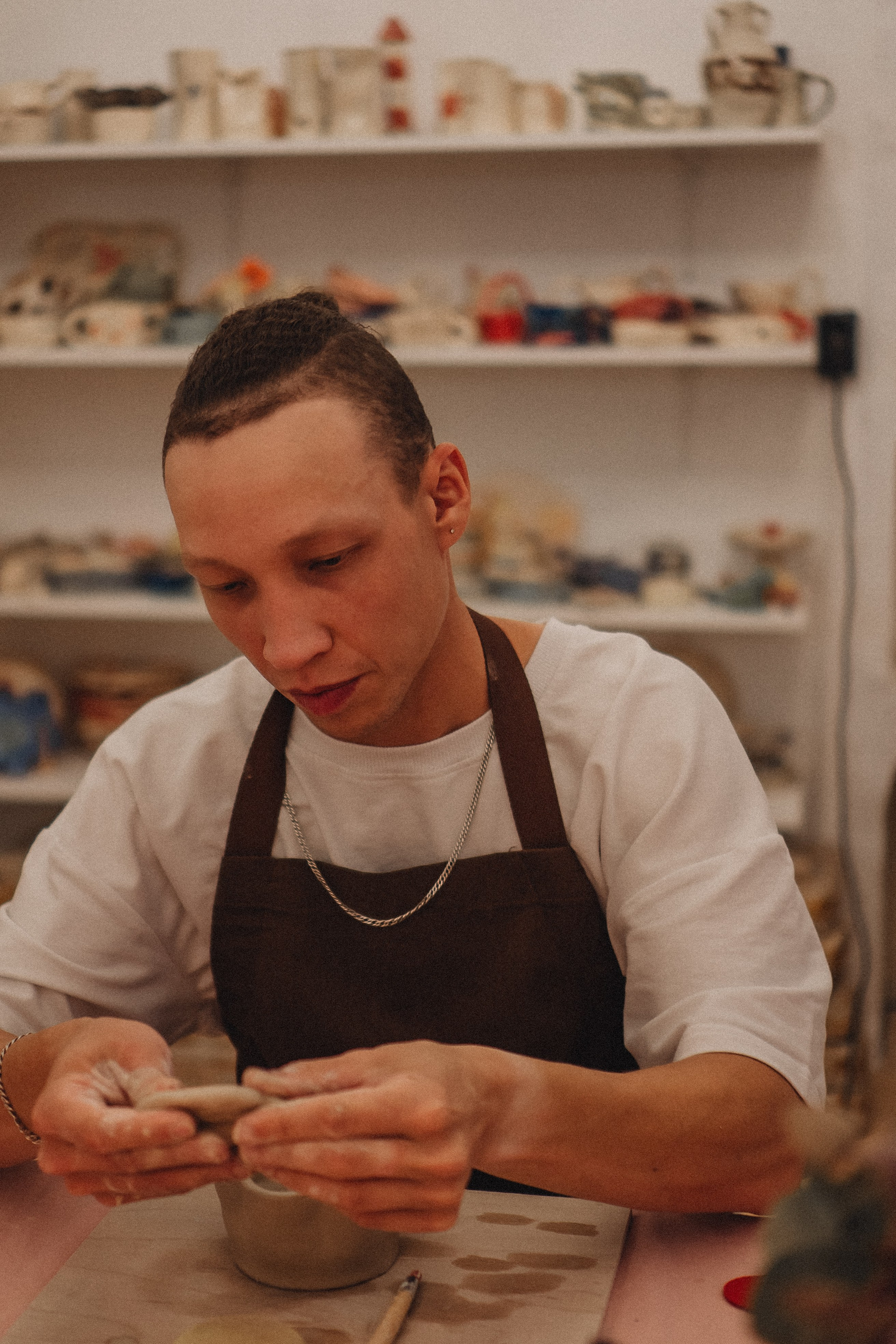 СВИДАНИЕ В ГОНЧАРНОЙ МАСТЕРСКОЙ. Профессиональный фотограф, Санкт-Петербург — Виктория Богомолова