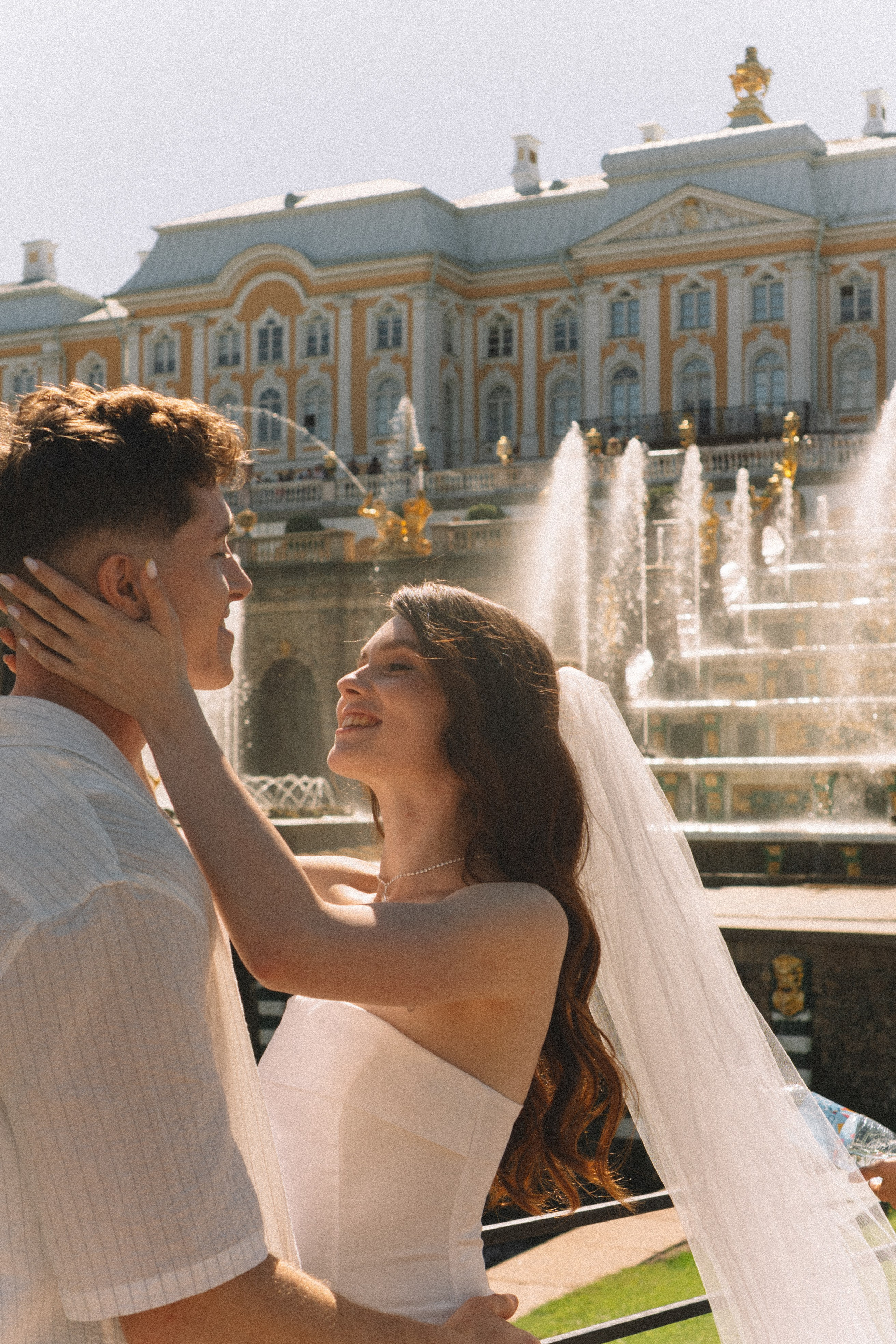 СВАДЕБНАЯ СЬЕМКА В ПЕТЕРГОФЕ И СЬЕМКА РЕПОРТАЖА В ЗАГСЕ ПЕТЕРГОФА. Профессиональный фотограф, Санкт-Петербург — Виктория Богомолова