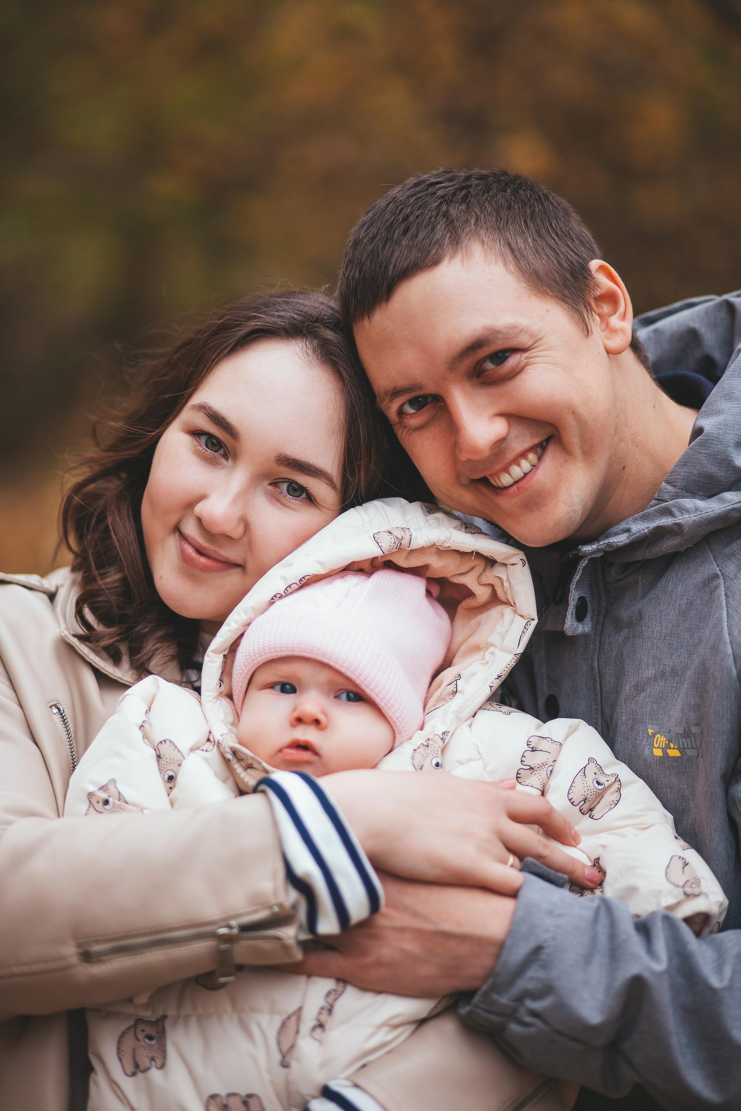 Валерия, Константин и Ева. Семейный фотограф в Екатеринбурге и Красноуфимске Евгения Лягаева