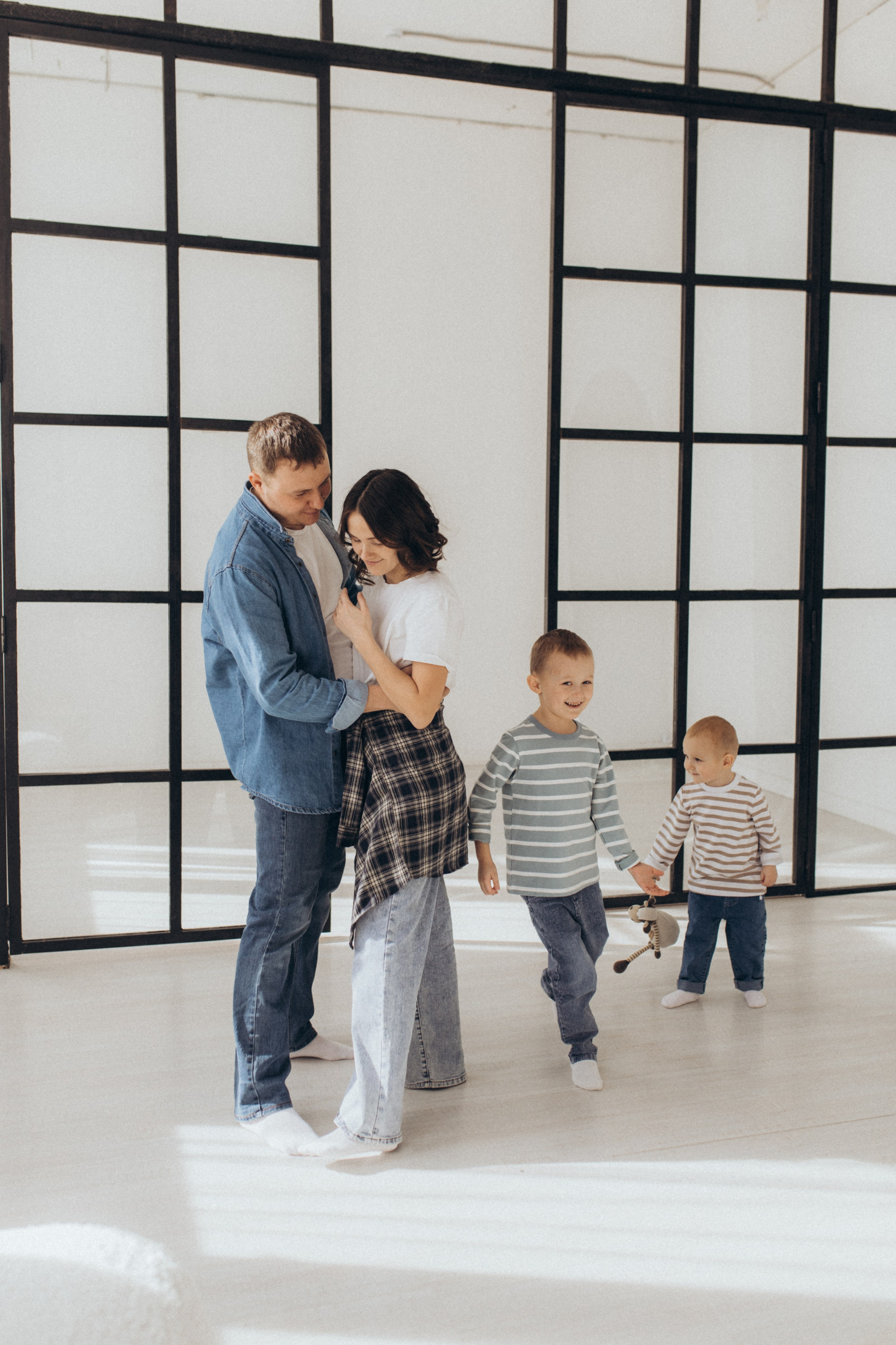 Сергей, Настя и мальчишки. Свадебный и семейный фотограф в Белгороде Евгения Курочкина