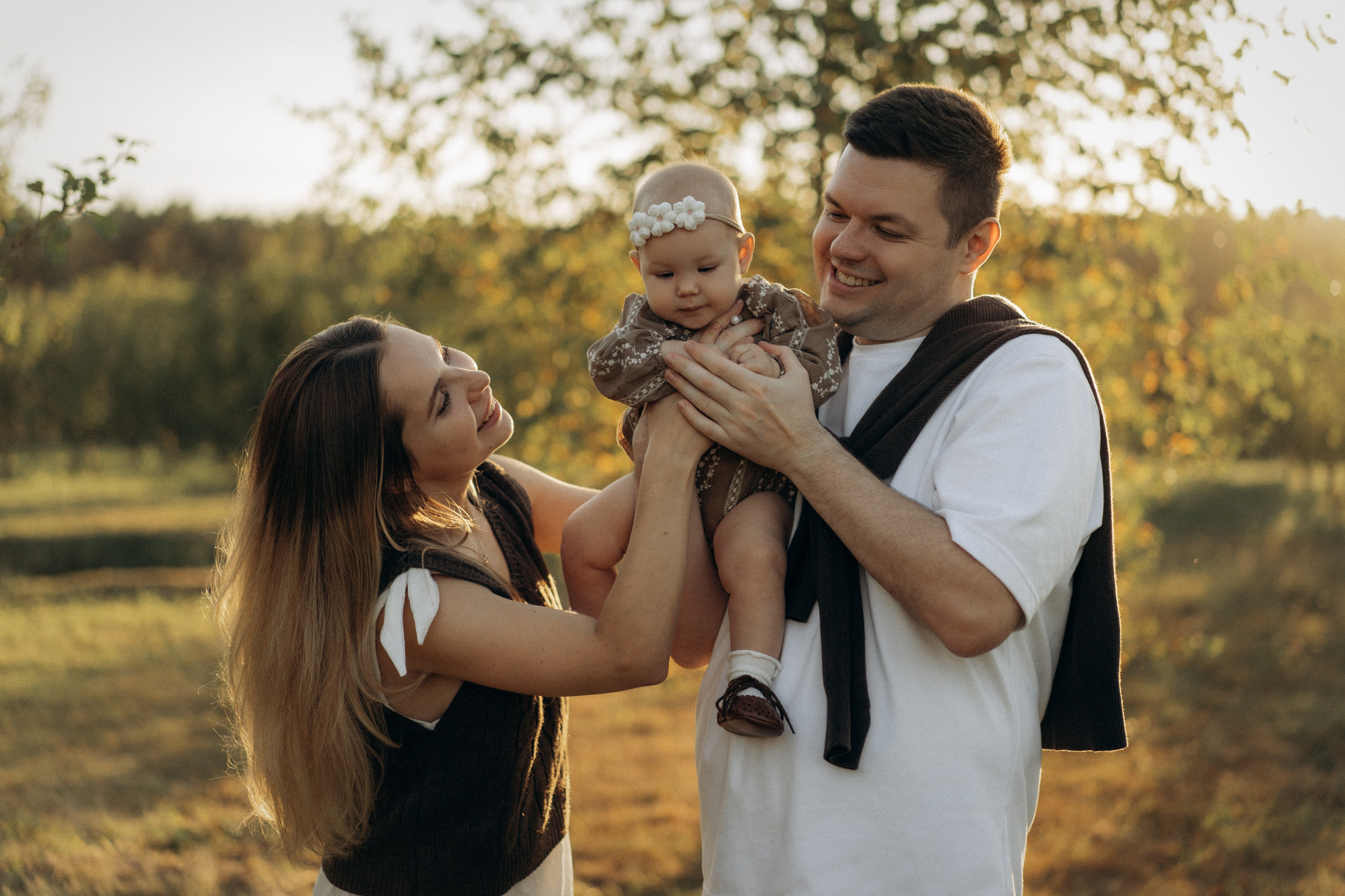 Мирослава и родители. Семейный lifestyle фотограф в Москве Рената Рафикова