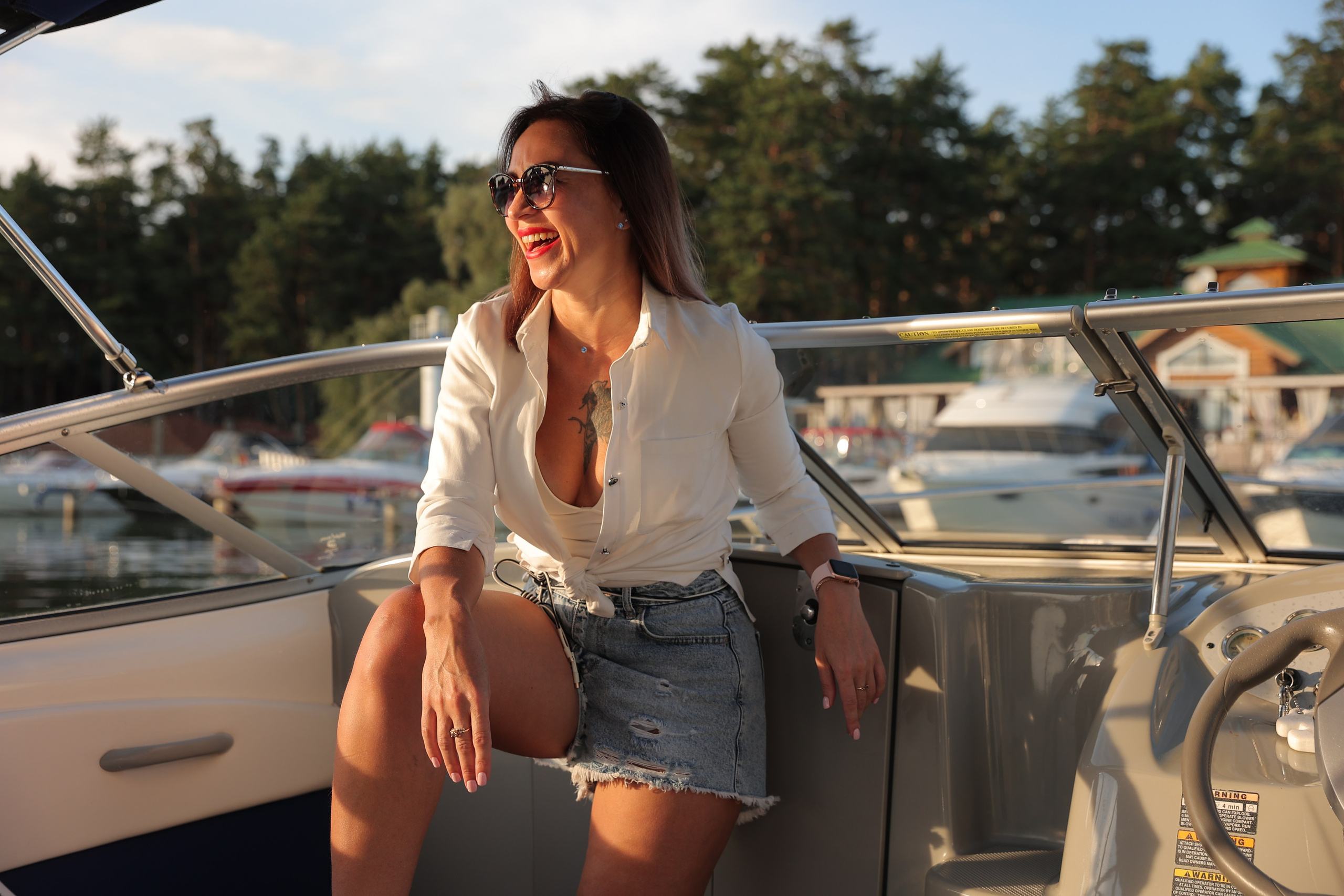 Прогулка на катере август 2024. Фотограф Алина Ионычева в Новосибирске