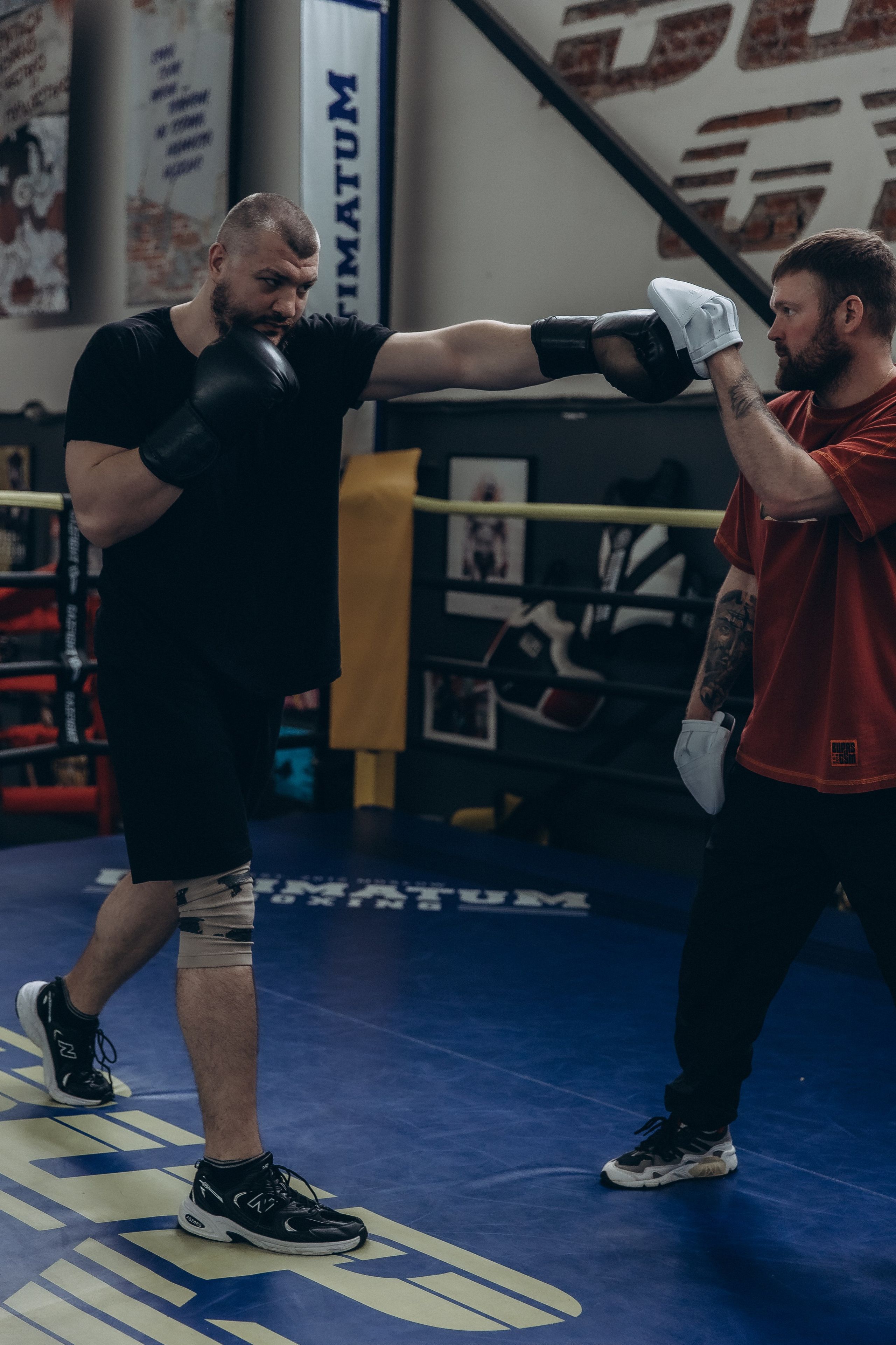 «Bupas gym» Москва 2024. Тренировка в боксерском клубе. Фотограф Алина Ионычева в Новосибирске