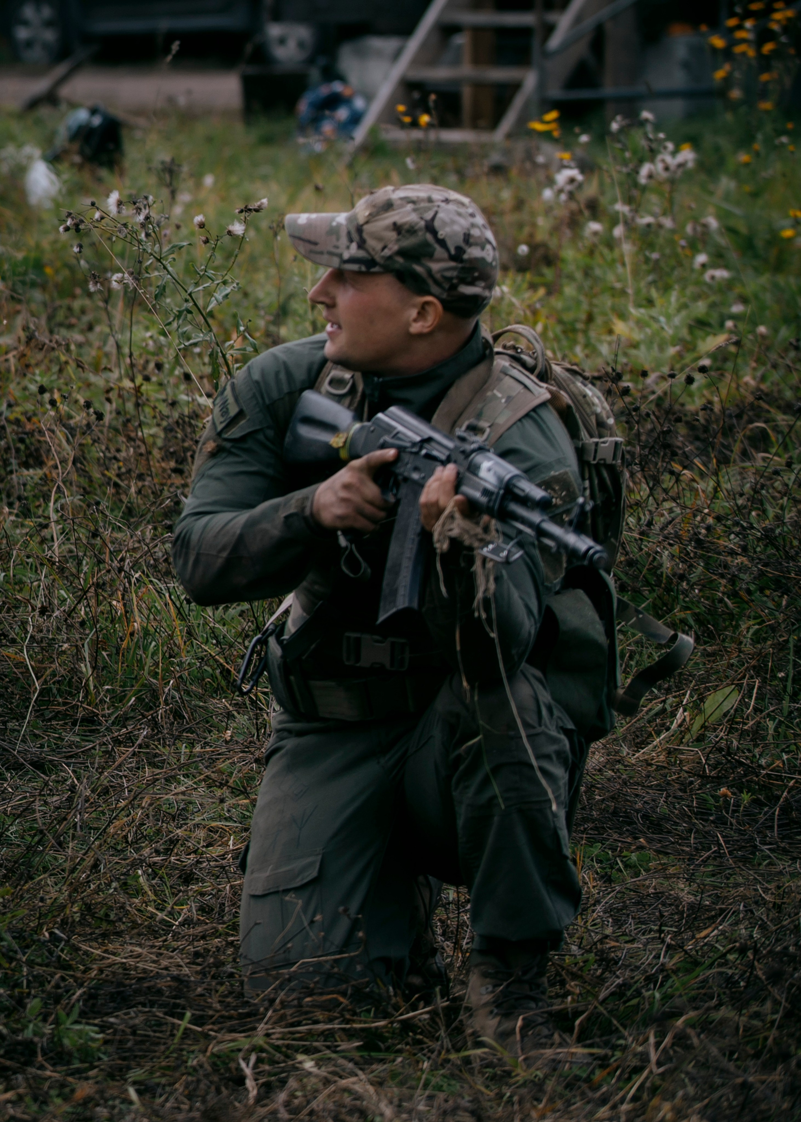 Квалификационные испытания. Сдача на шеврон «Боевая Единица». Портретный фотограф в Москве Дарья Цезария