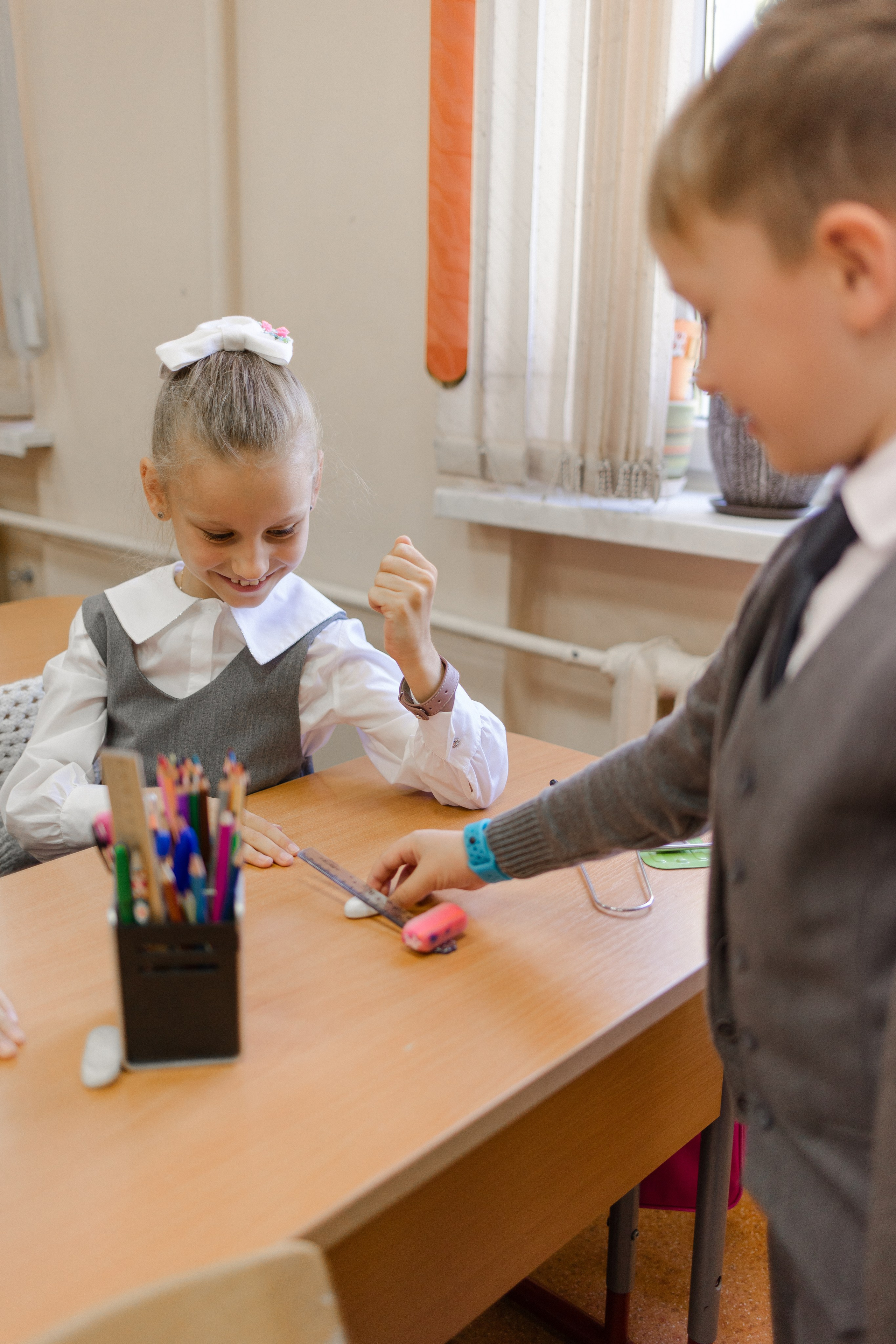 Школа 2 класс. Семейный и детский фотограф в Москве Кузьмина Мария