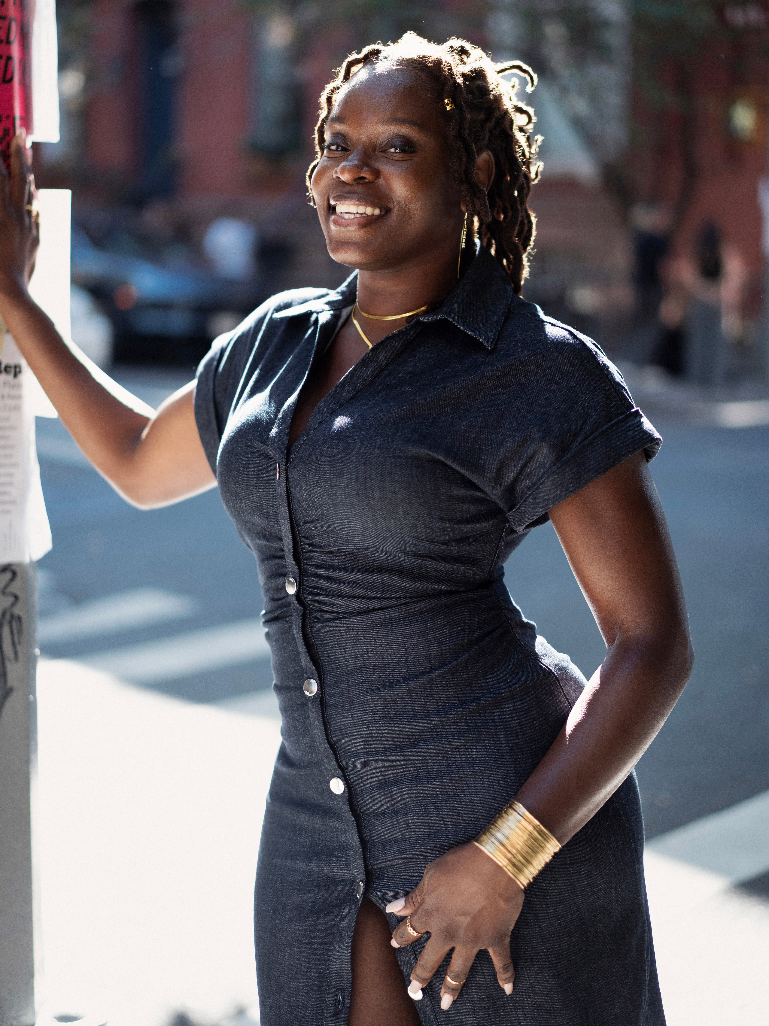 Street Photoshoot. Portrait and food photographer Sergei Sterling