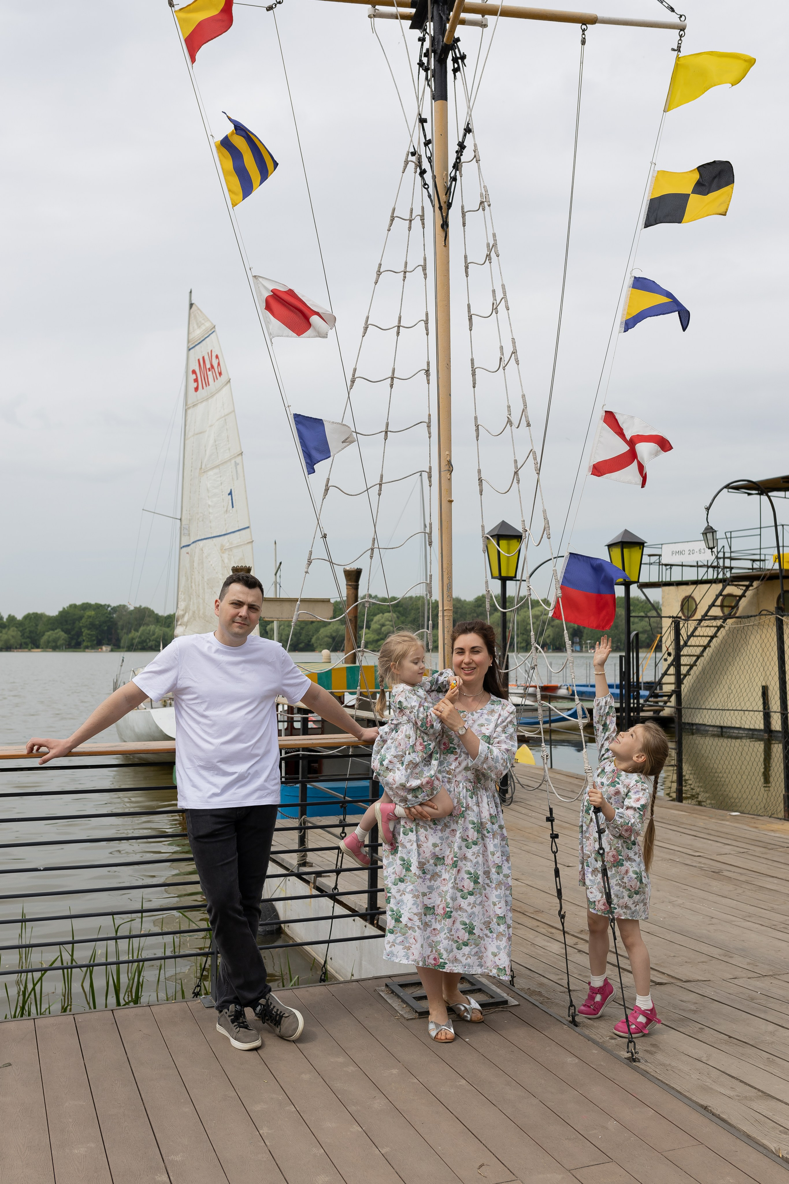Семейная в яхт-клубе. Свадебный и женский фотограф в Москве