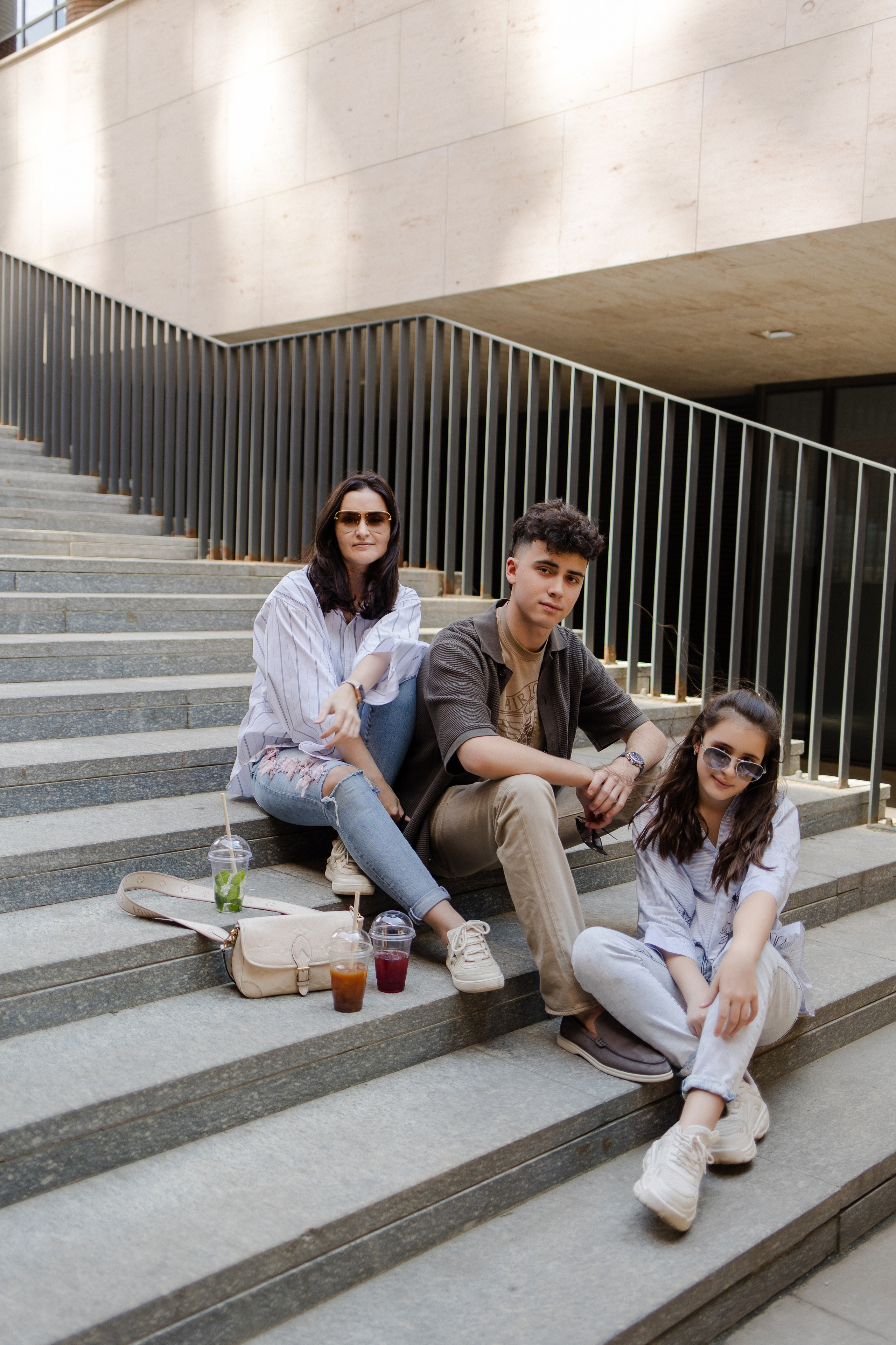 Алена с семьей. Семейный и детский фотограф в Москве Кузьмина Мария