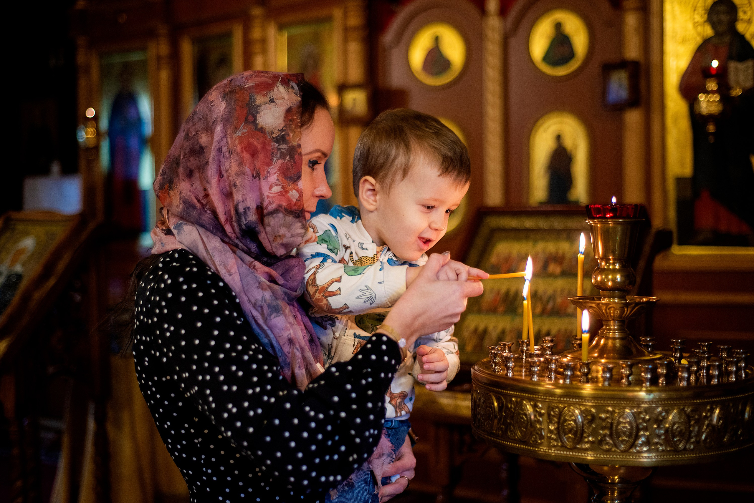 Крещение. Ваш фотограф в Москве
