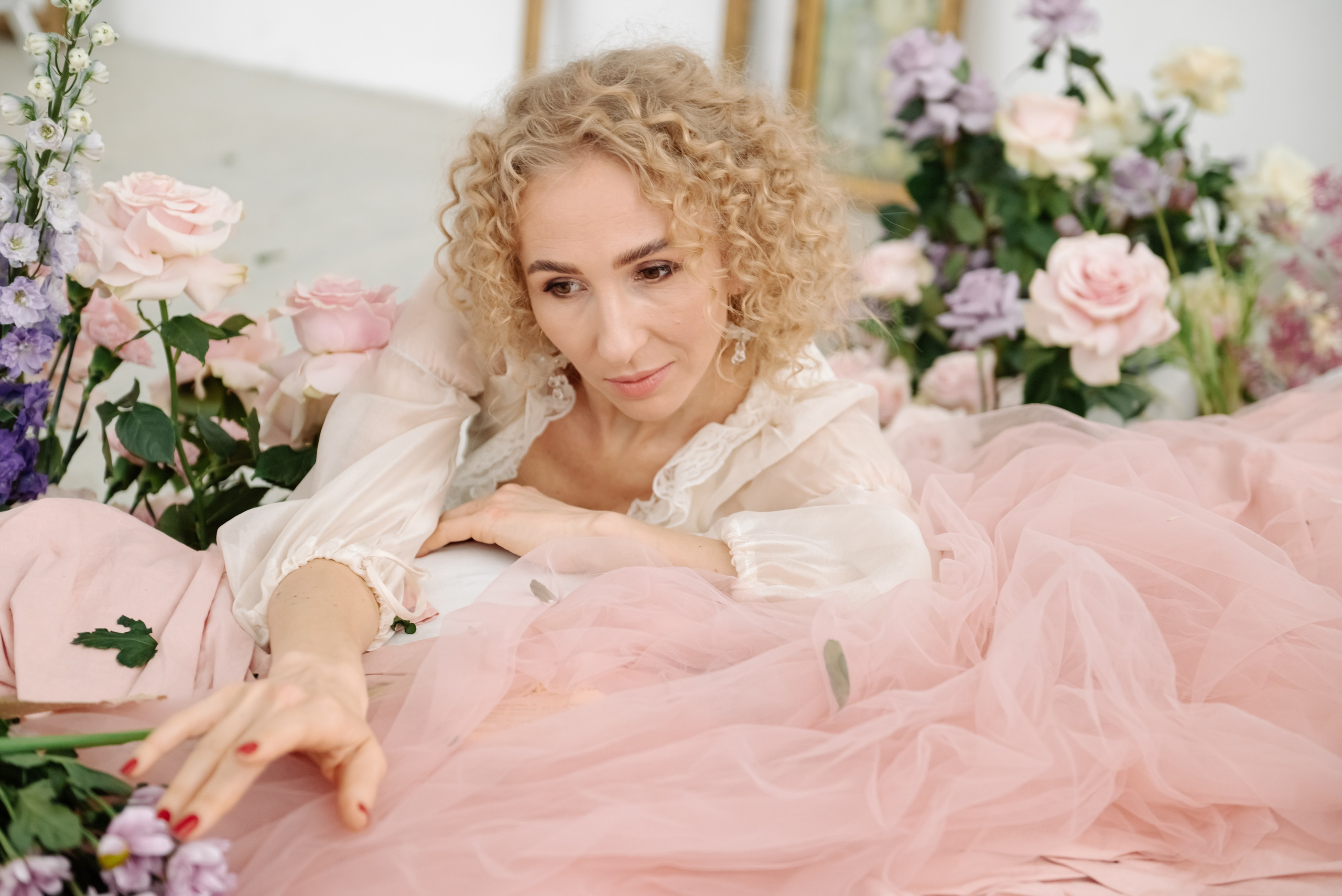 Индивидуальная. Цветочное настроение. Свадебный и сеейный фотограф в Санкт-Петербурге Елена Худякова