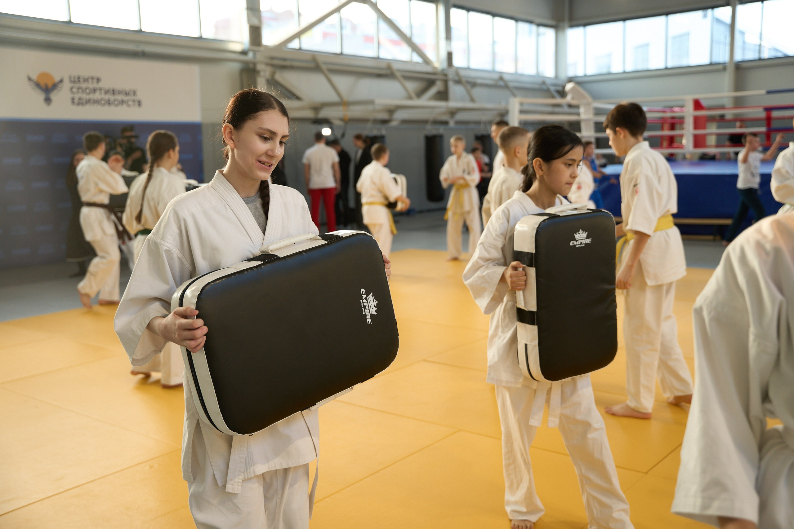 Открытие центров спортивных единоборств «Сокол» Красноярск/Дивногорск. Александр Сазонов Красноярск