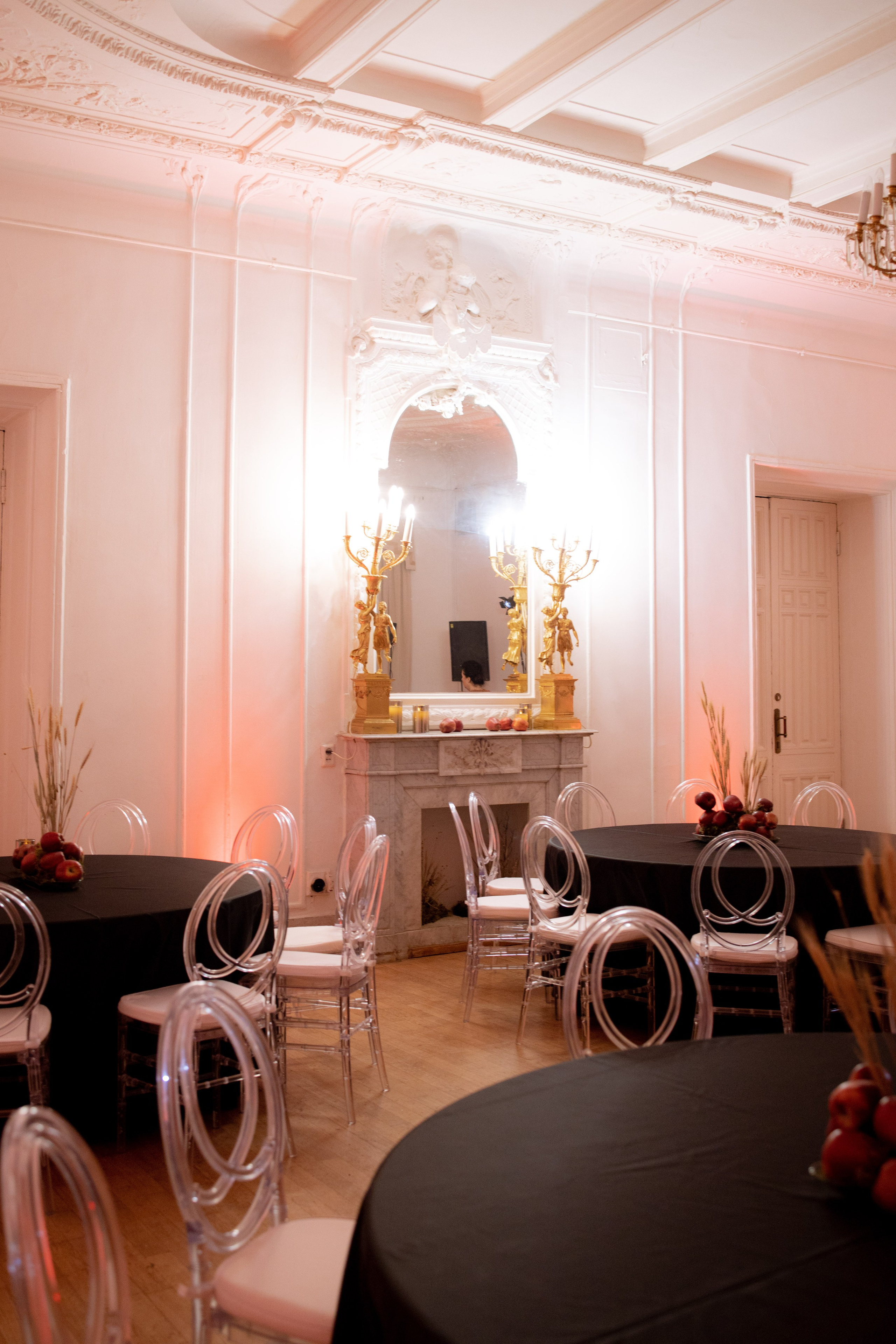 Новогодний корпоратив в фольклорном стиле. Особняк Лемана. Оформление свадеб, декор свадеб Вера Маркова, Москва