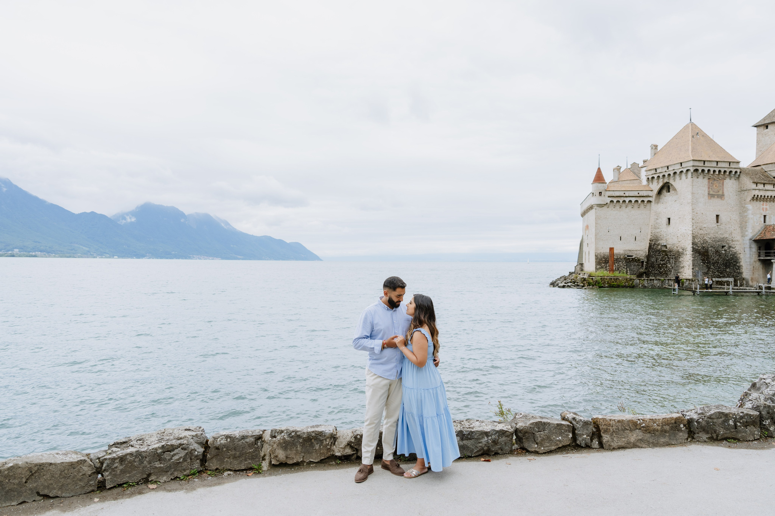 Krishna & Ravi | Proposal Montreux. Professional Wedding Photographer Geneva & Romande Switzerland | Tanya Creator