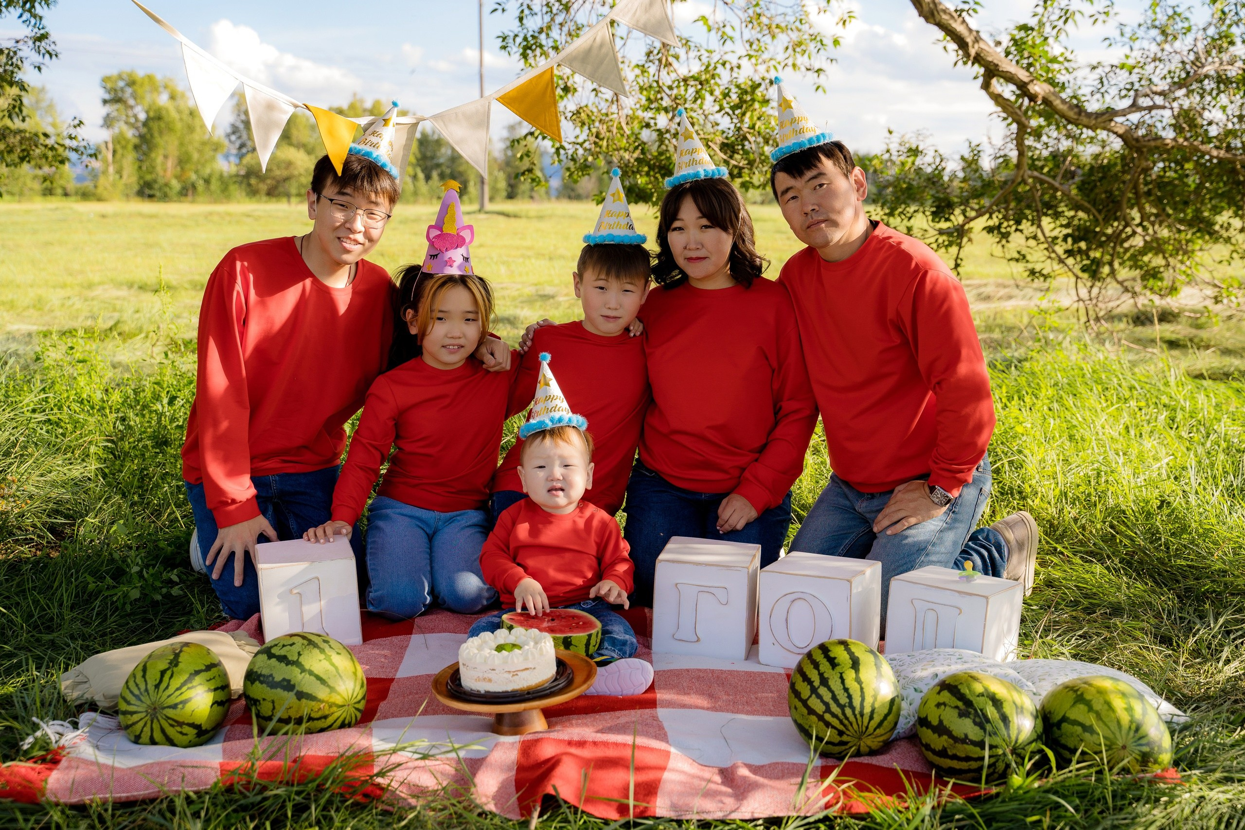 Комплекты Family look. Фотостудия Малина в городе Улан-Удэ. Фотограф Ирина Жарникова