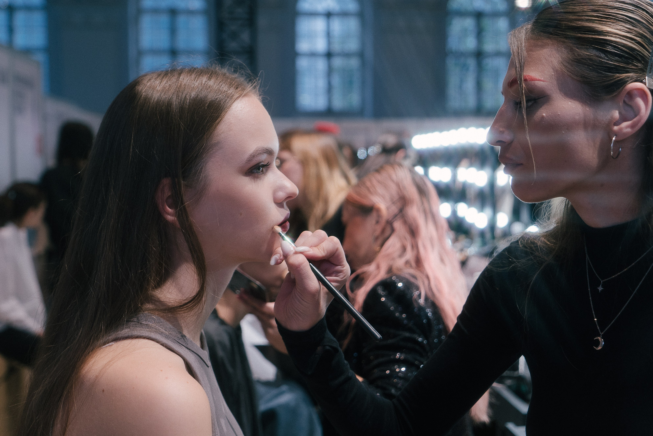 MFW backstage. Фотограф Владимир Тришин