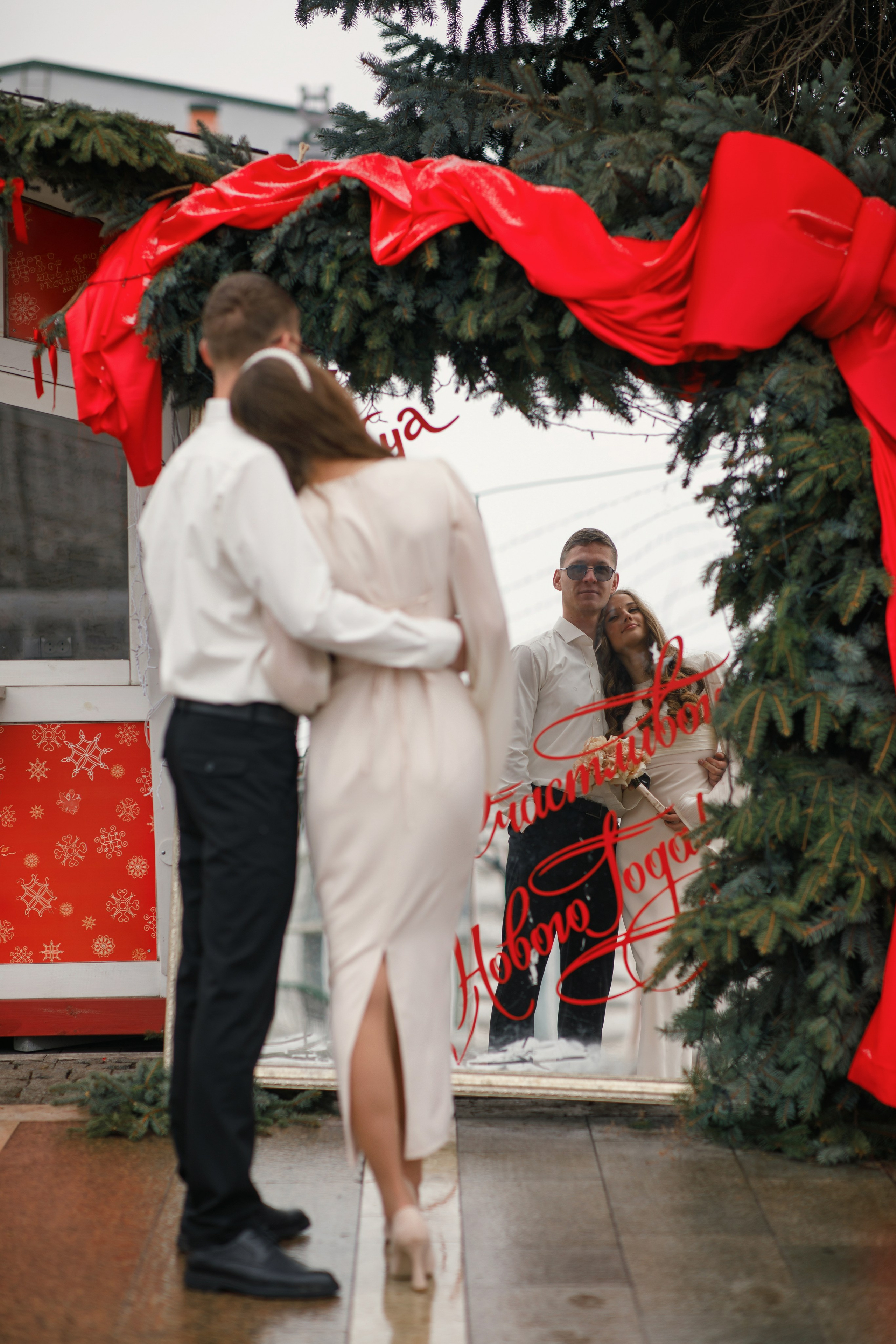 Свадебная фотосессия в новогоднем стиле. Фотограф во Владикавказе Юрий Геворгизов