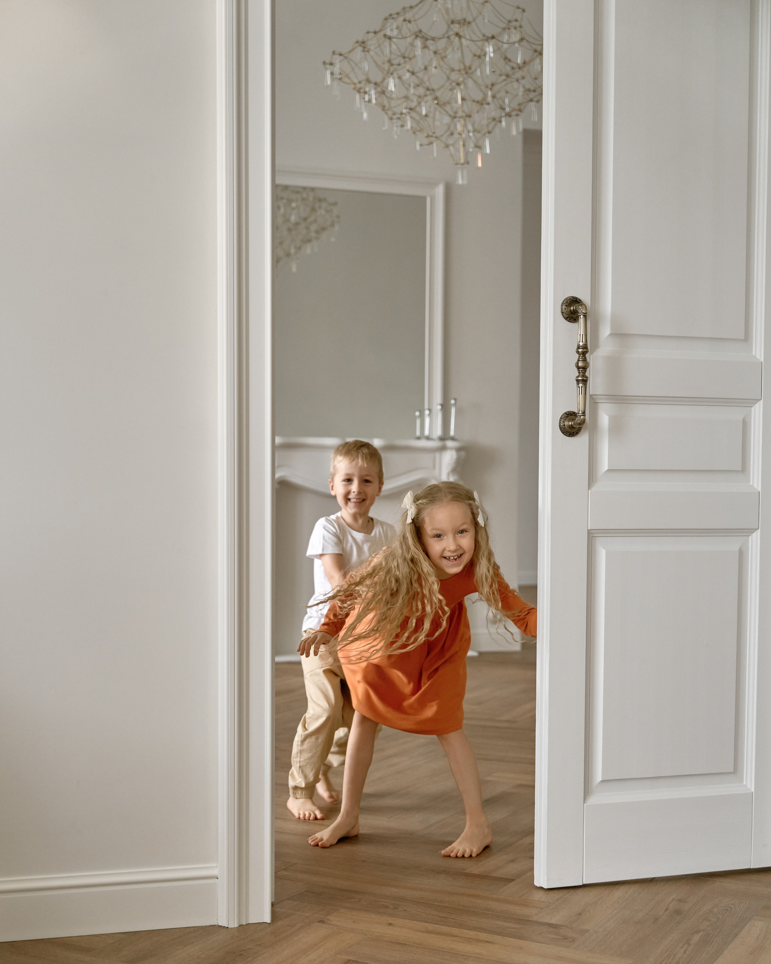 Семейная фотосьемка в фотостудии «Истории» зал «Апартаменты»