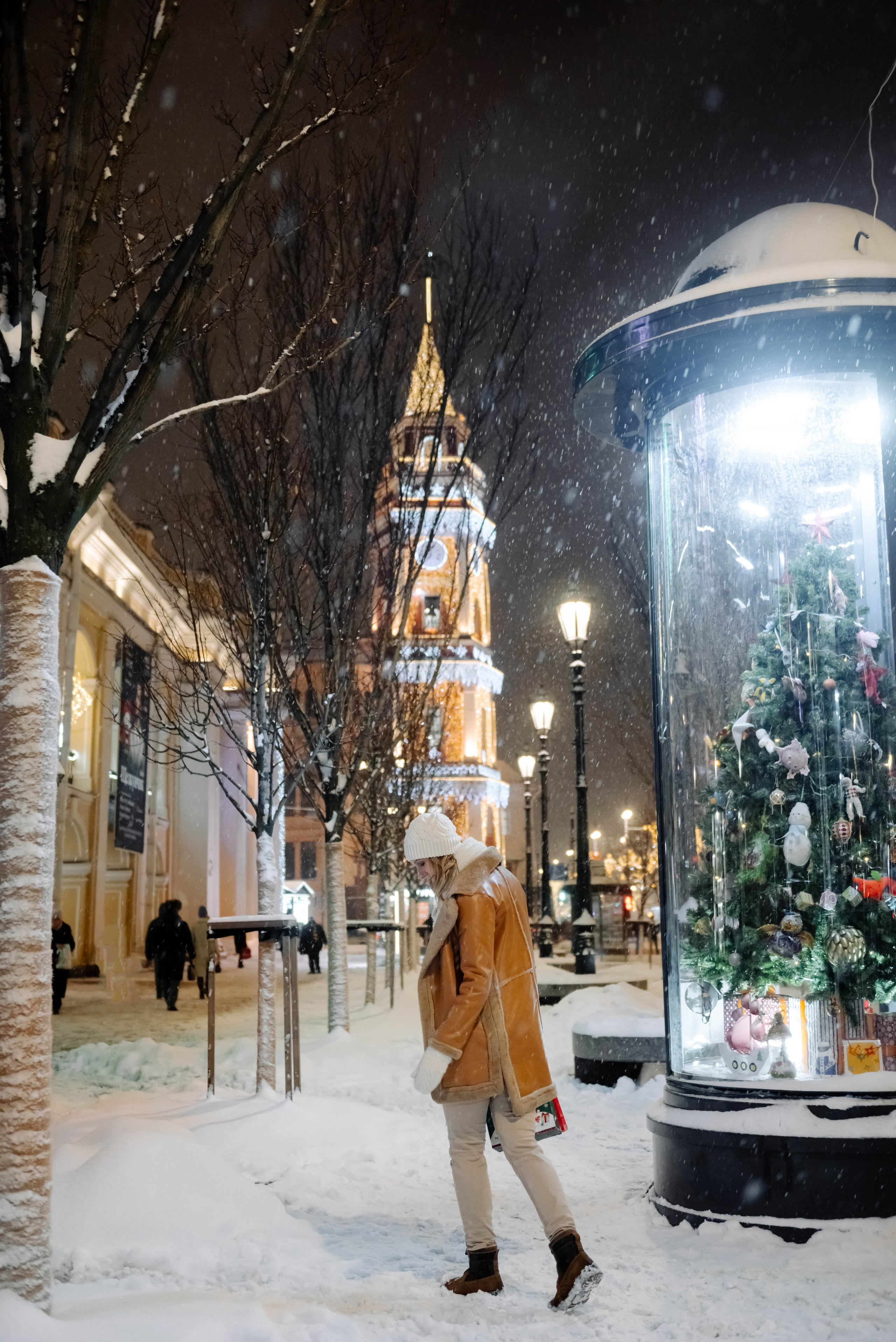 Новогодняя прогулка по Невскому. Свадебный и сеейный фотограф в Санкт-Петербурге Елена Худякова