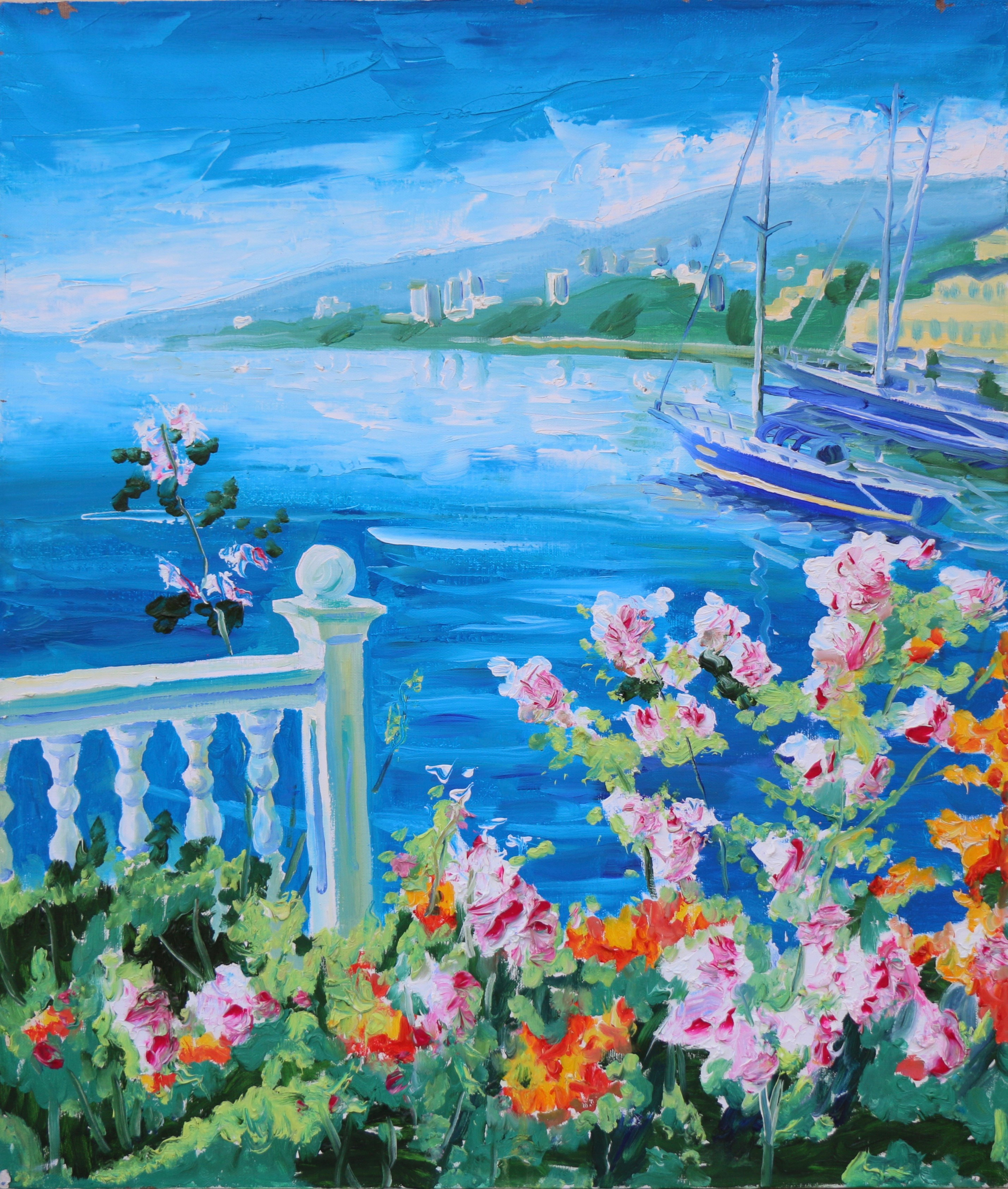 Морские пейзажи. Продажа картин маслом на холсте в г. Ялта