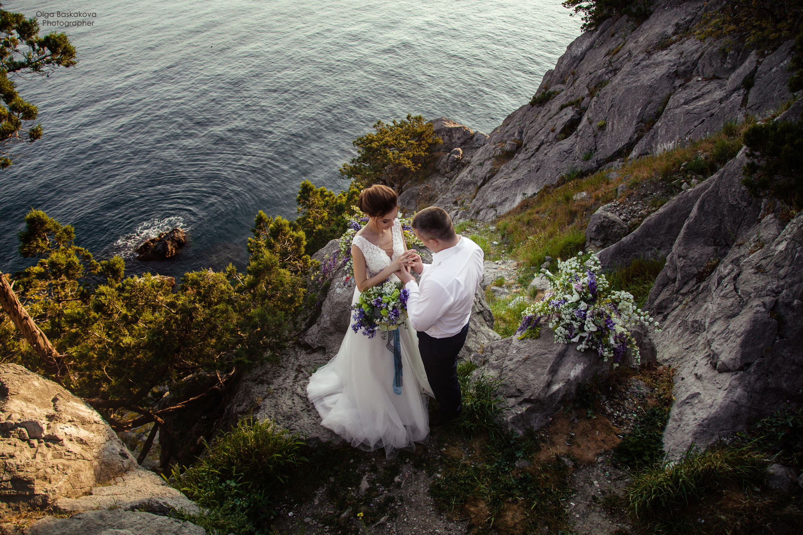 Южный берег Крыма. Алексей и Анна. Свадебный фотограф в Крыму и Севастополе Ольга Баскакова