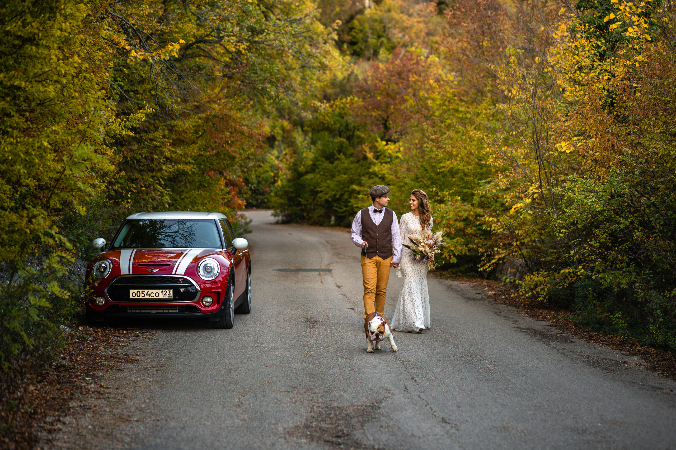 Владимир и Диана. Осенняя история. Свадебный фотограф в Крыму и Севастополе Ольга Баскакова