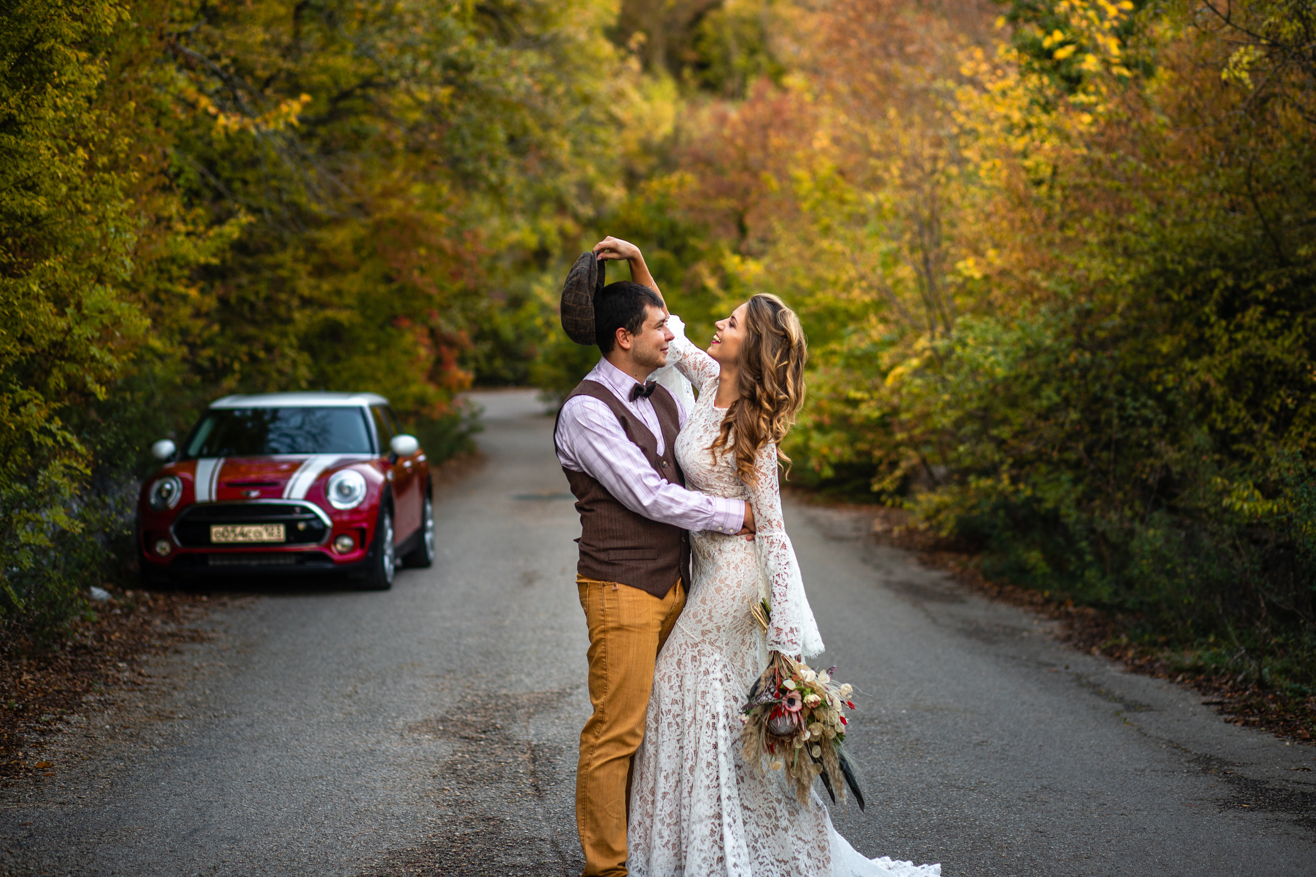 Владимир и Диана. Осенняя история. Свадебный фотограф в Крыму и Севастополе Ольга Баскакова