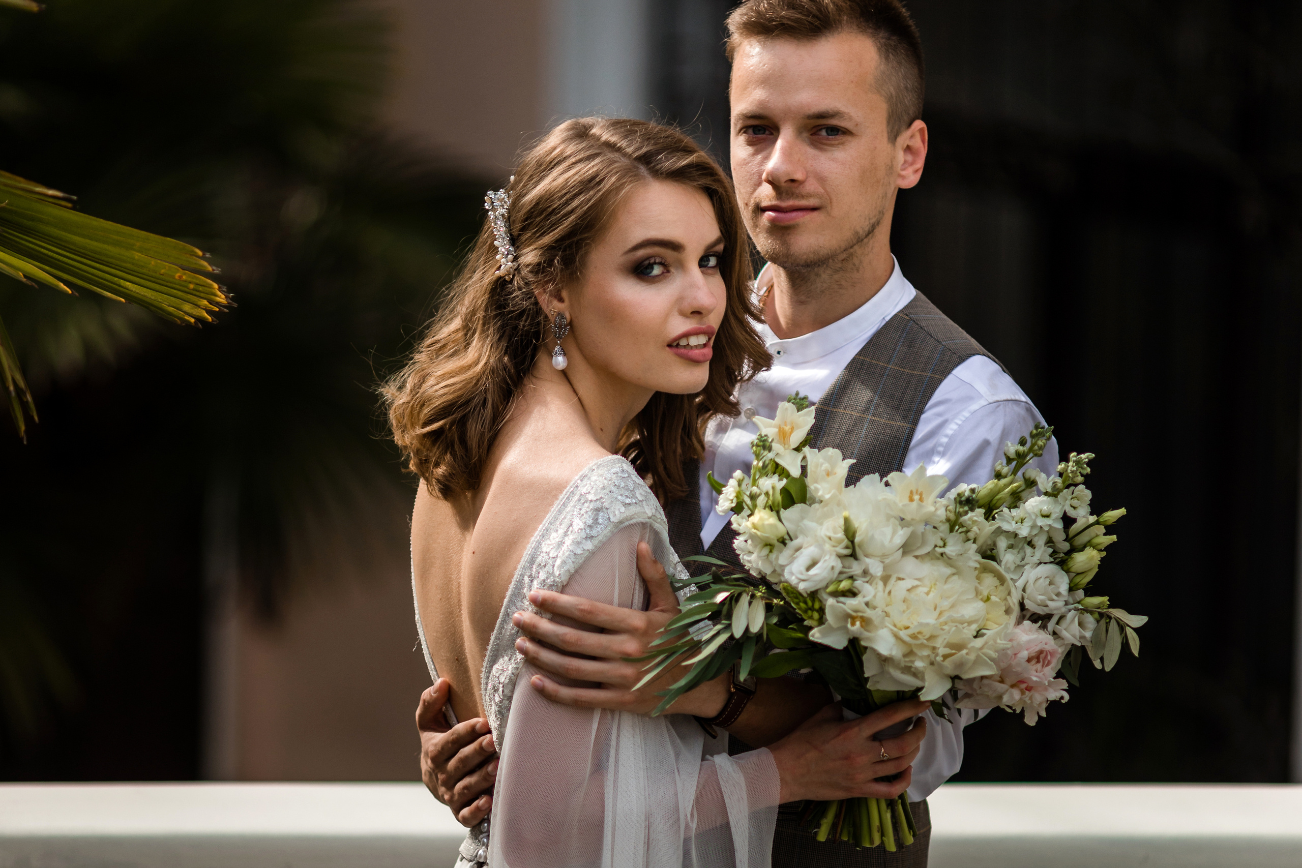 Свадебная история в Ялте. Даниил и Вероника. Свадебный фотограф в Крыму и Севастополе Ольга Баскакова