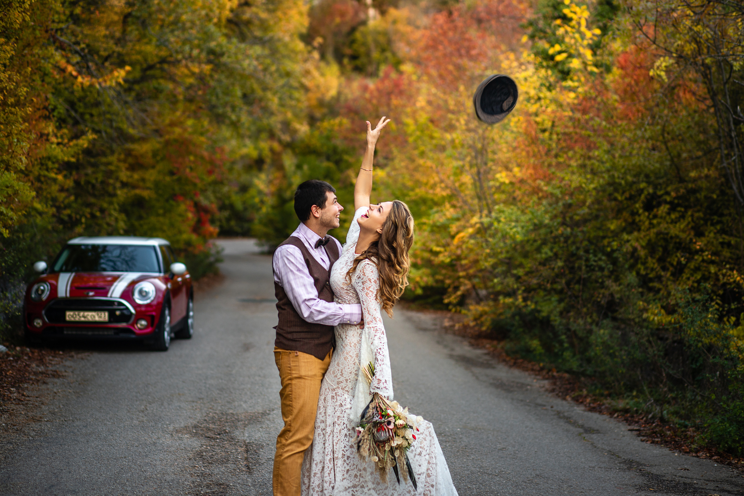 Владимир и Диана. Осенняя история. Свадебный фотограф в Крыму и Севастополе Ольга Баскакова