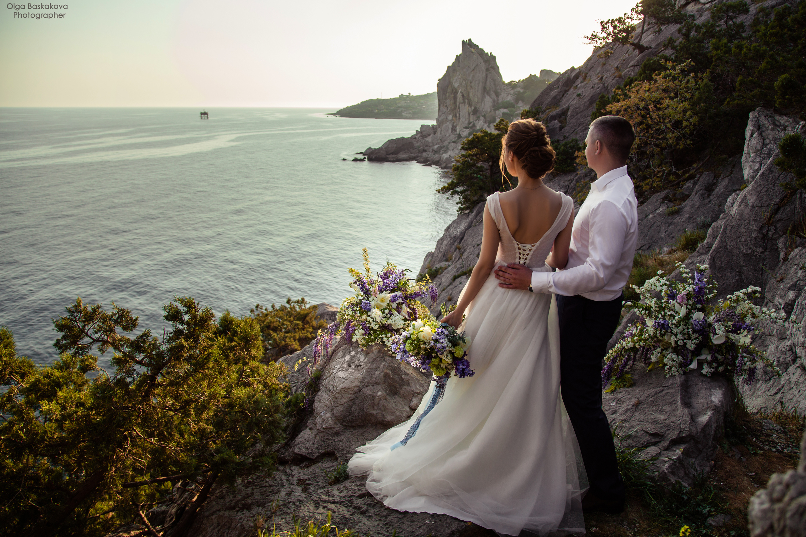 Южный берег Крыма. Алексей и Анна. Свадебный фотограф в Крыму и Севастополе Ольга Баскакова