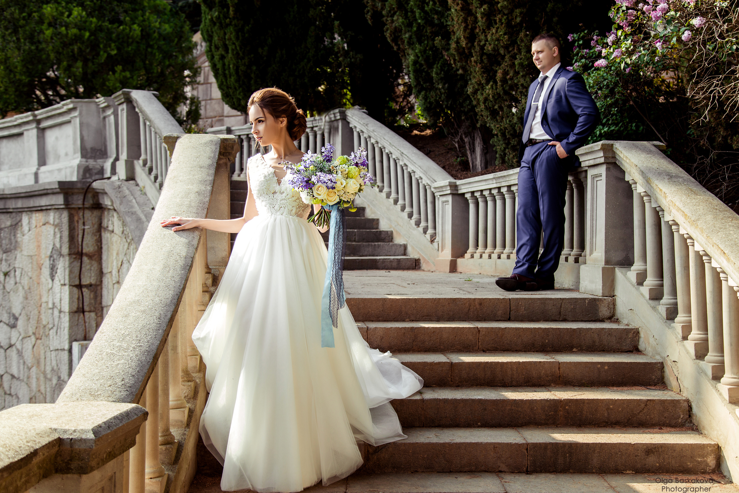 Южный берег Крыма. Алексей и Анна. Свадебный фотограф в Крыму и Севастополе Ольга Баскакова