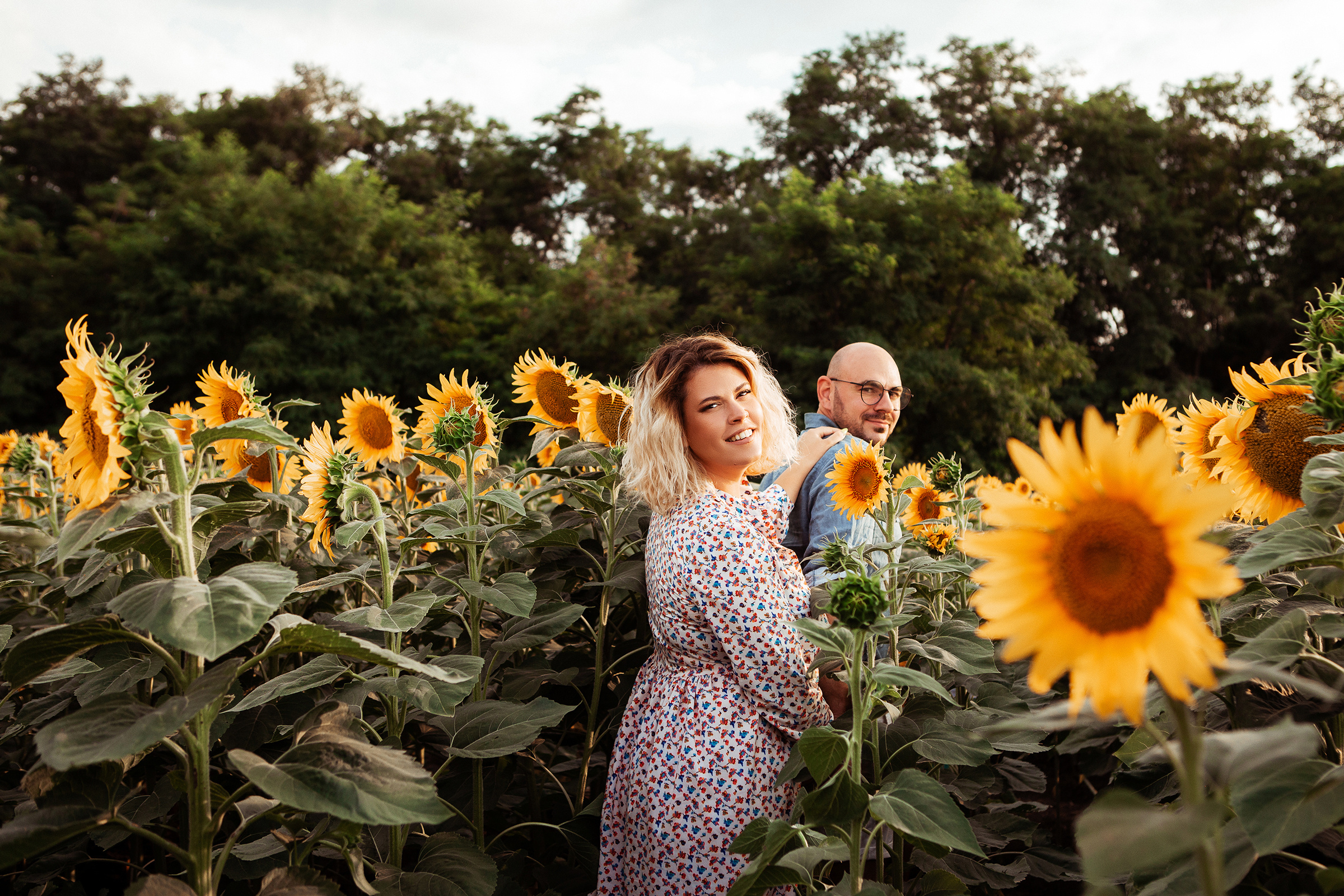 Подсолнухи любви. Семейный фотограф, свадебный фотограф, детский фотограф в Краснодаре А