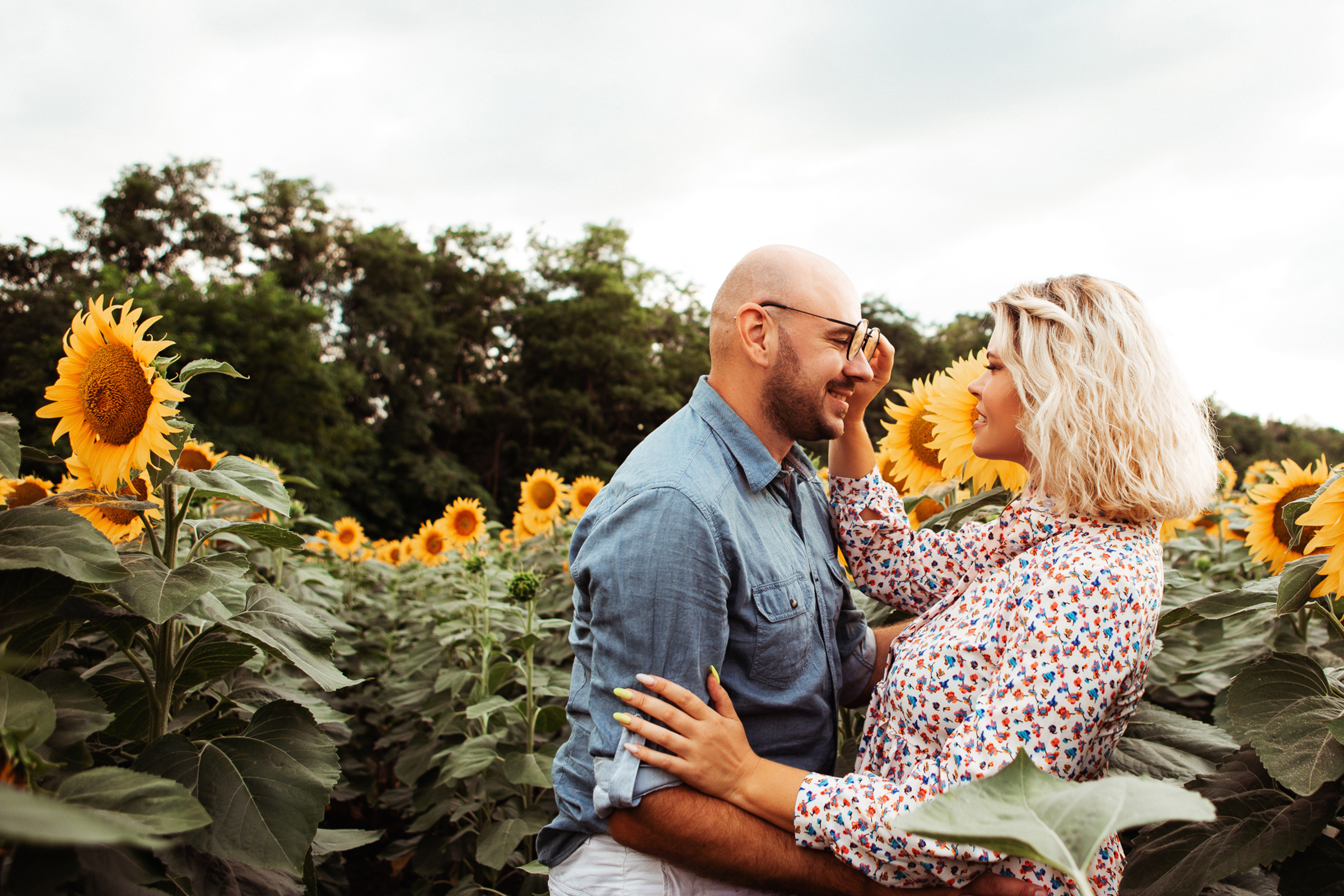 Подсолнухи любви. Семейный фотограф, свадебный фотограф, детский фотограф в Краснодаре А