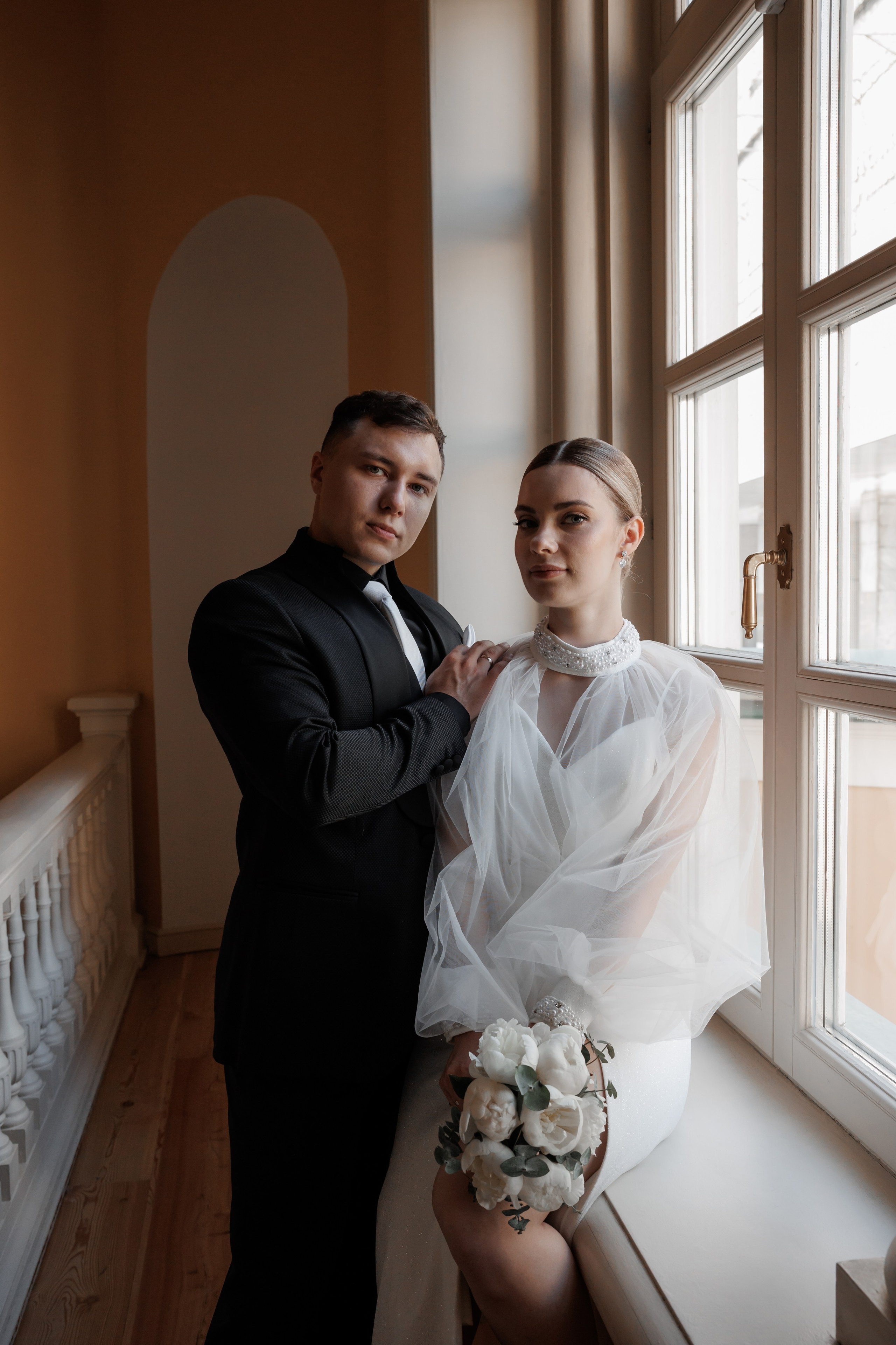 Анна и Сергей, Особняк Муравьевых-Апостолов, прогулка по ВДНХ, ресторан «Домик в саду». Свадебный и репортажный фотограф (Москва, Королев и другие)