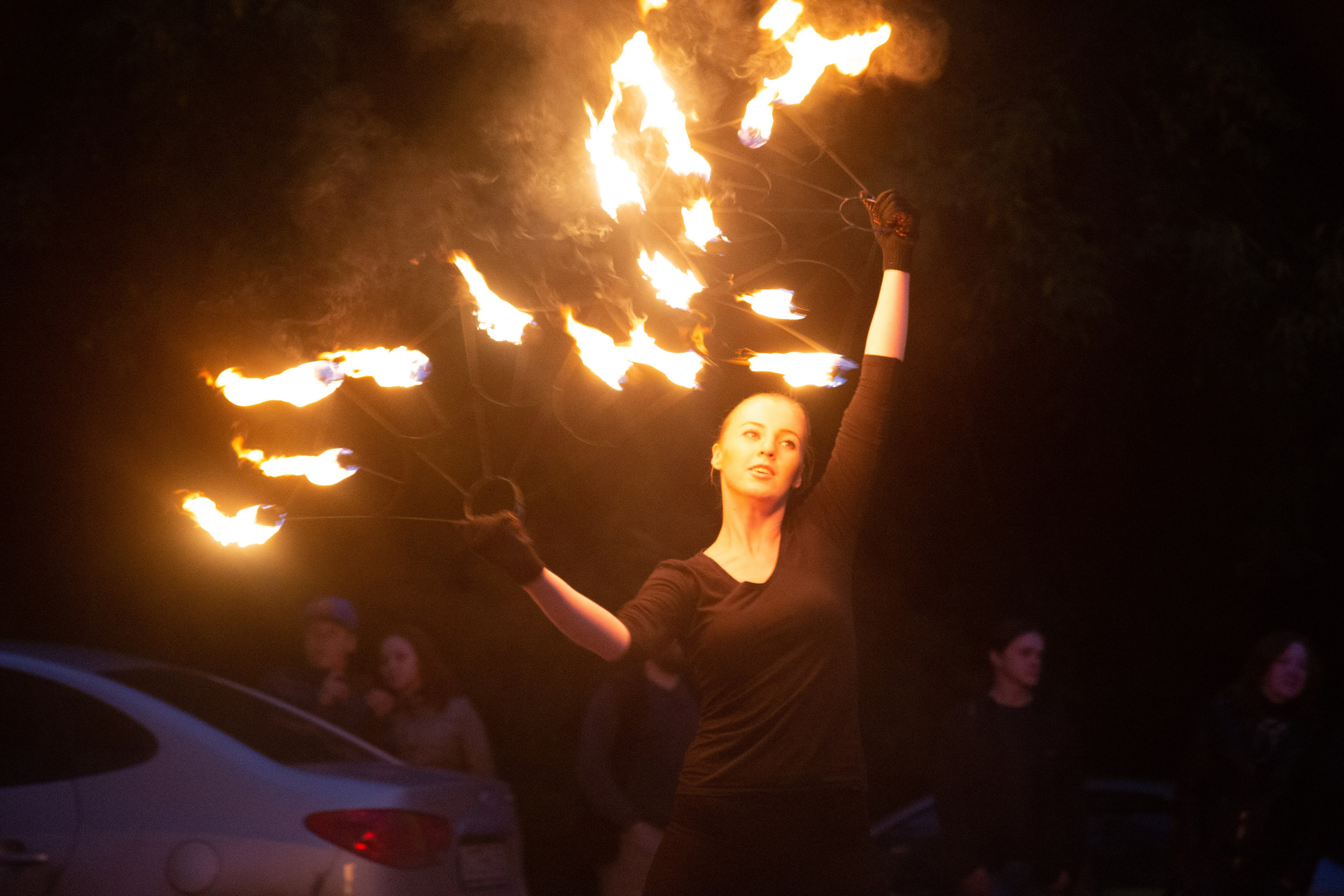 Огненное шоу в Перми. Фотограф Никита Попов. Фотограф Пермь. Фотосессия в фотостудии Перми и на свежем воздухе