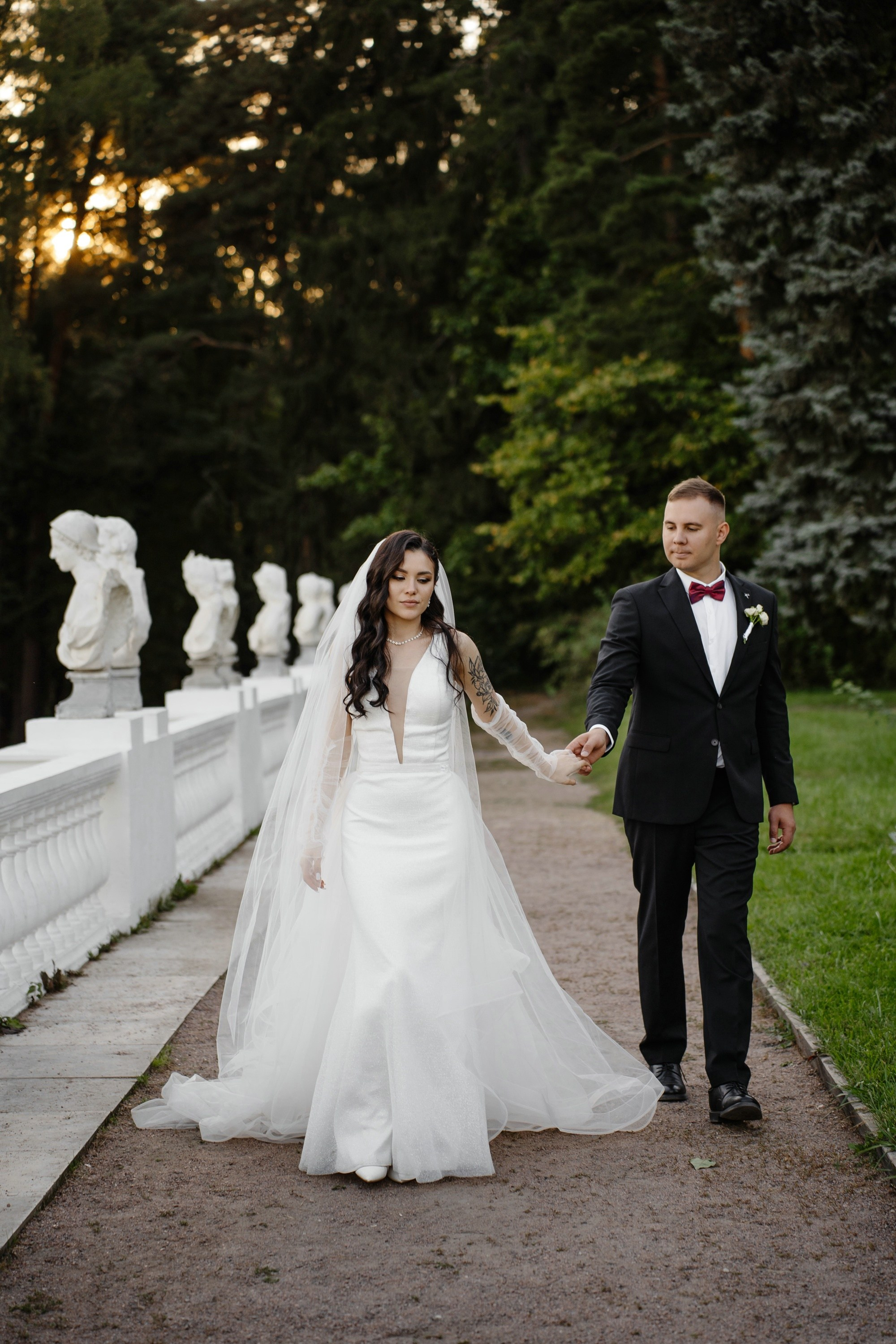 Свадьба в усадьбе Архангельское. Свадебный и семейный фотограф в Москве Светлана Зоткина