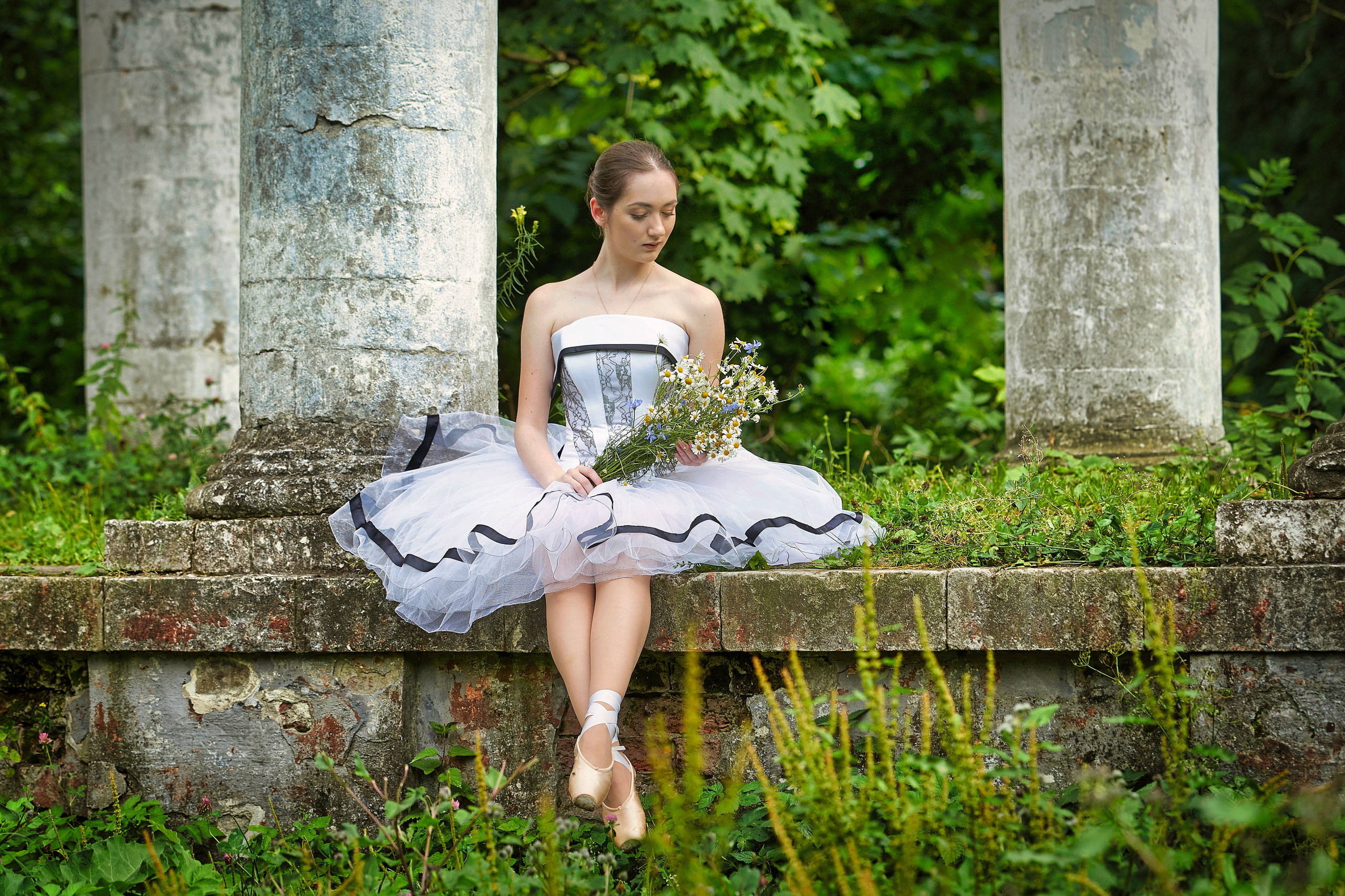 Балерина в усадьбе Пехра-Яковлевское. Балашиха