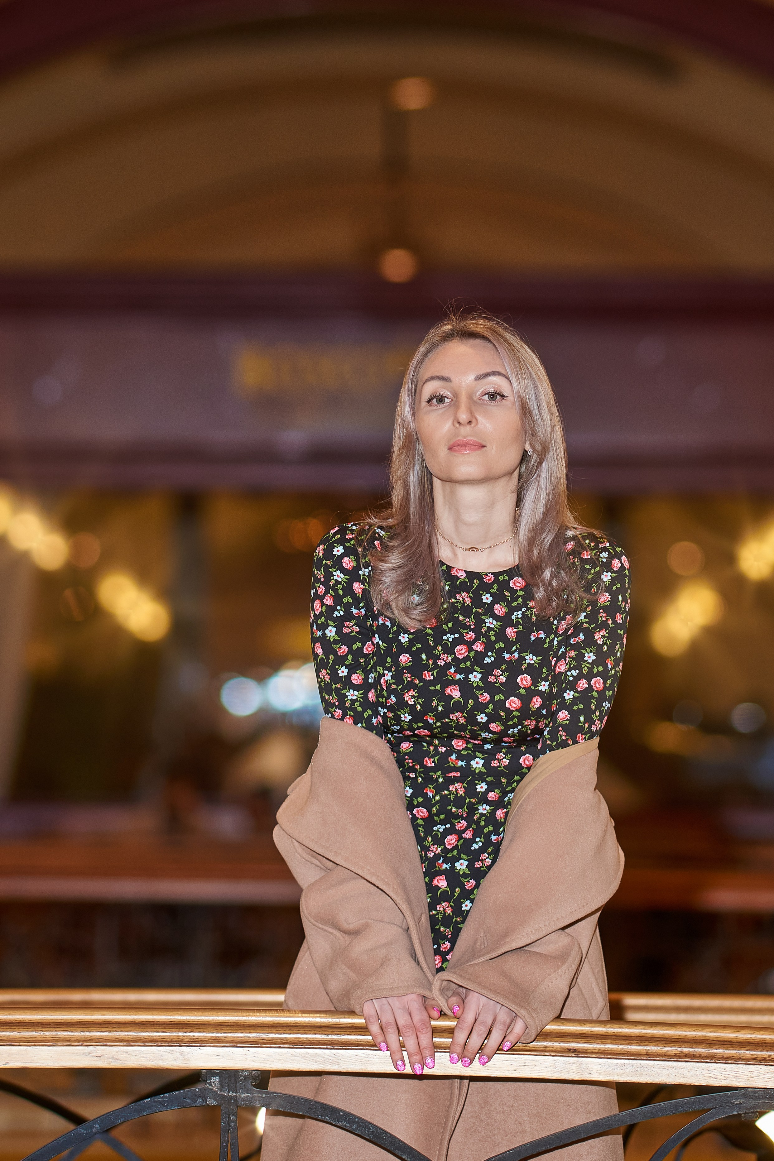 Портретная фотография в ГУМе, Москва