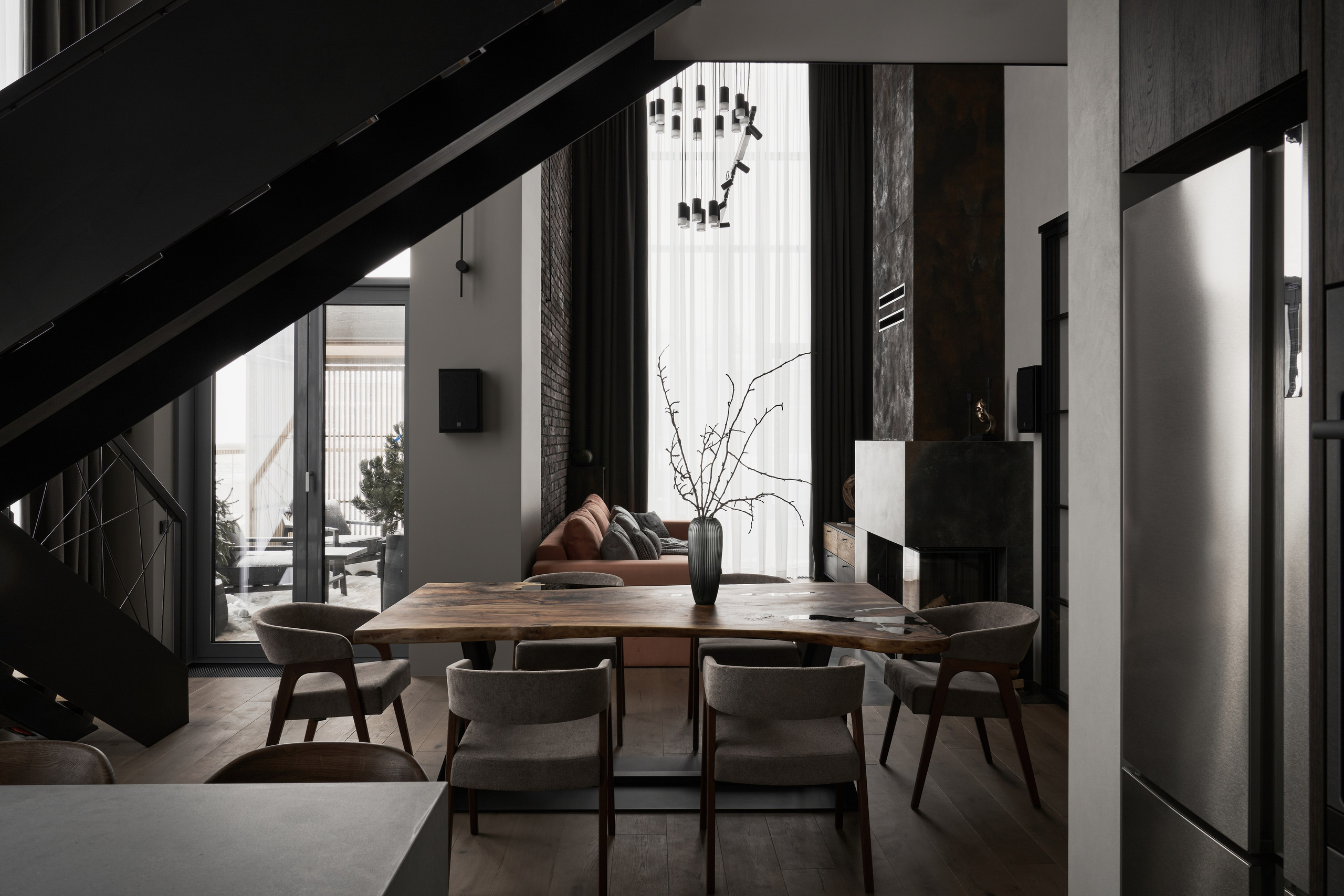 2-этажная квартира в ЖК Ботанический Сад. Евгения Четий — интерьерный фотограф в Москве, Санкт- Петербурге, Сочи