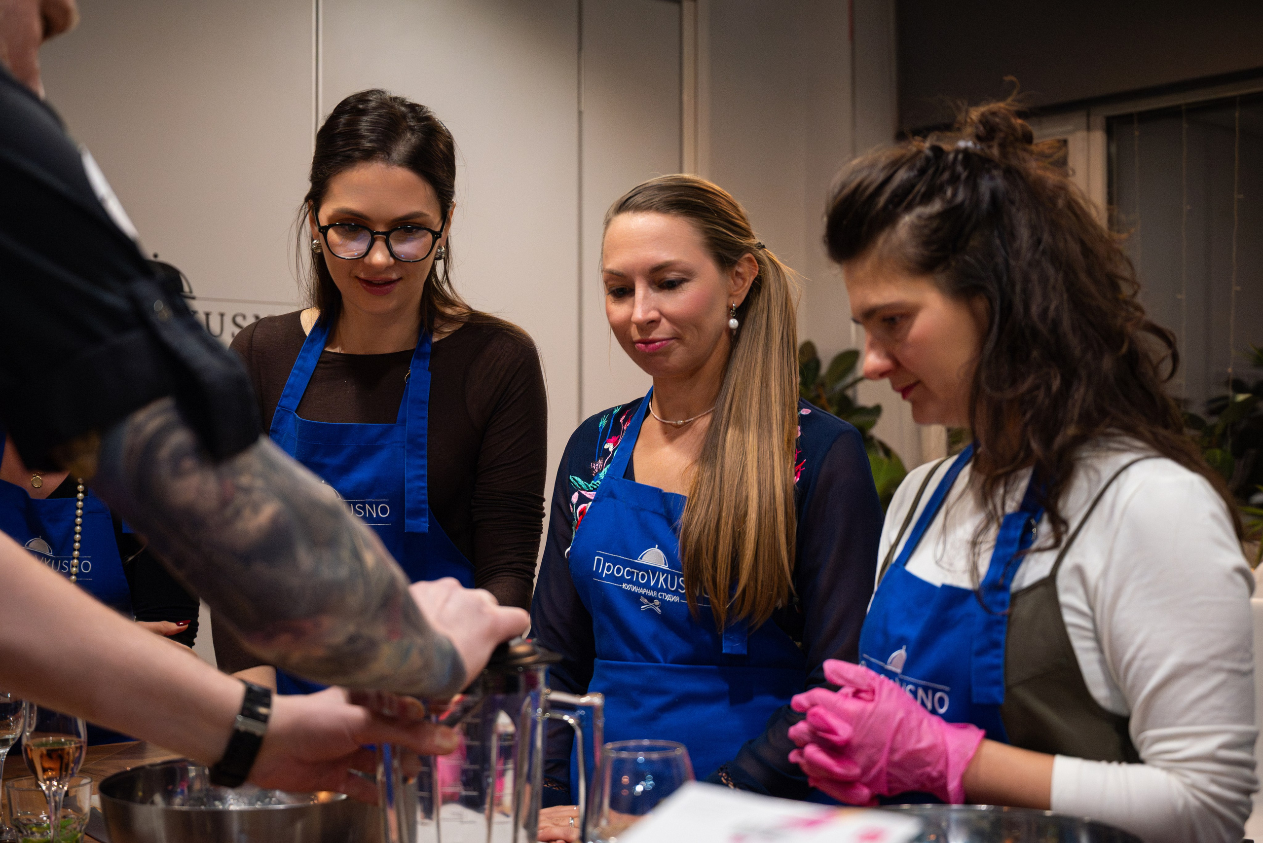 Кулинарный мастер класс. Фотограф мероприятий в Москве