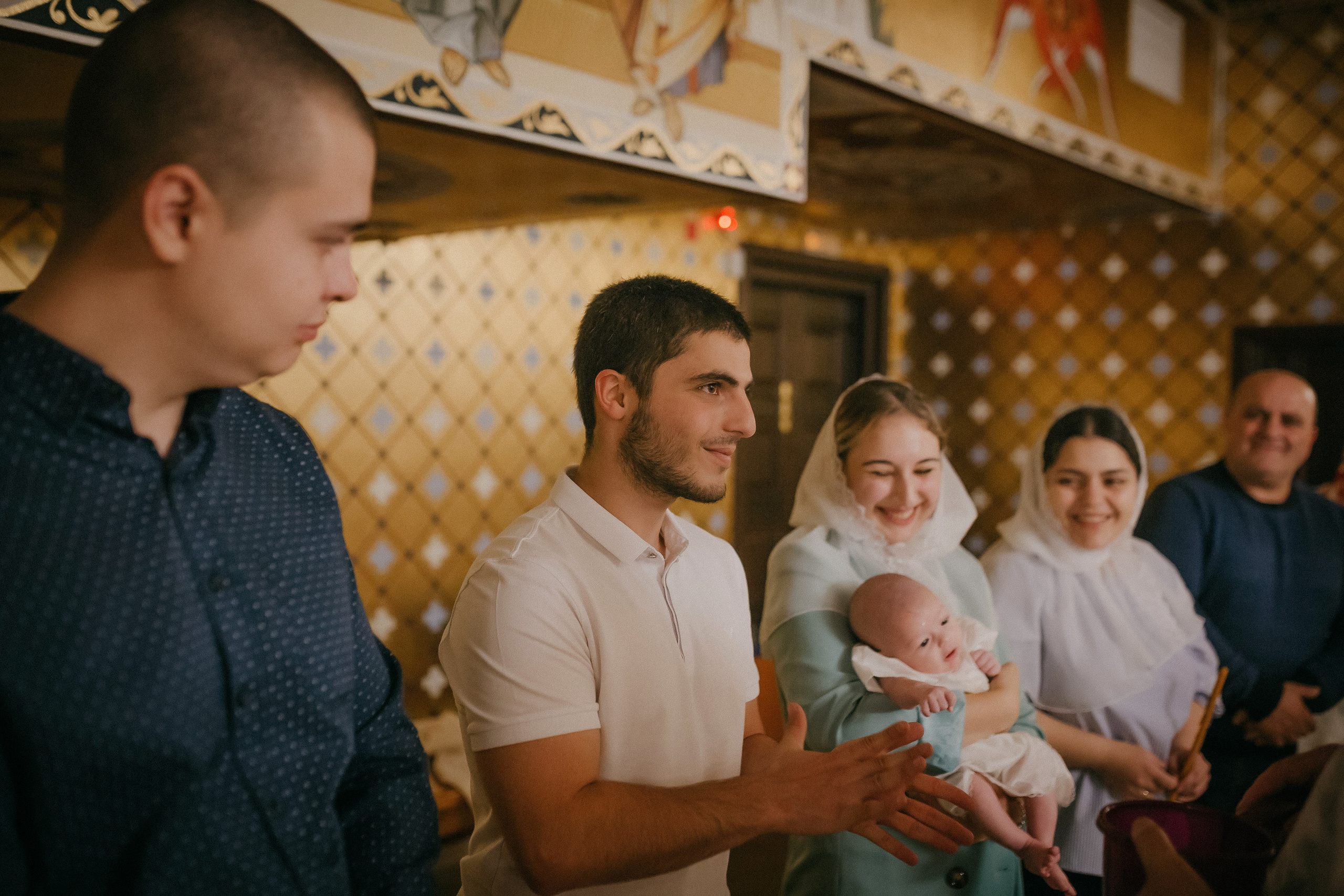 Крещение Софии. Храм Никольский. Семейный фотограф в Сургуте