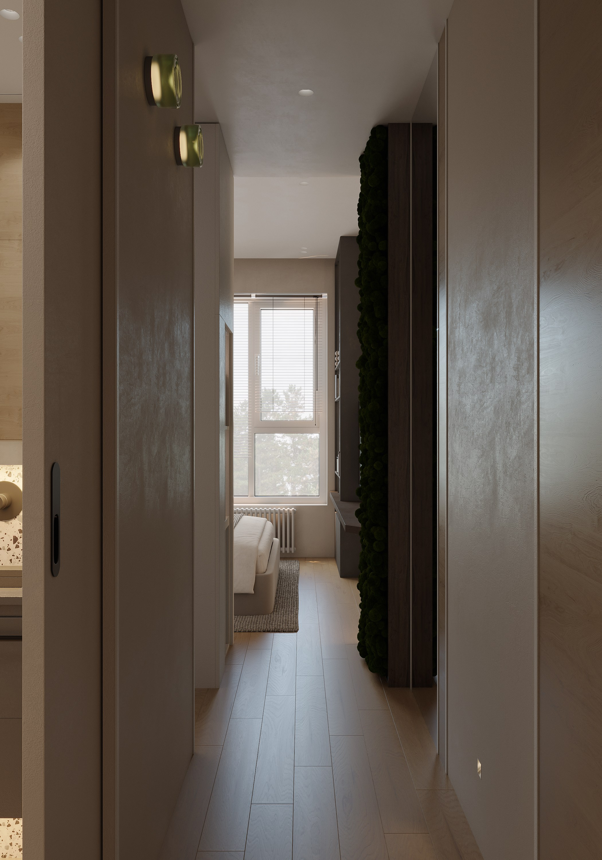 Квартира для LSD Bureau. 3D визуализация интерьера и архитектурной среды