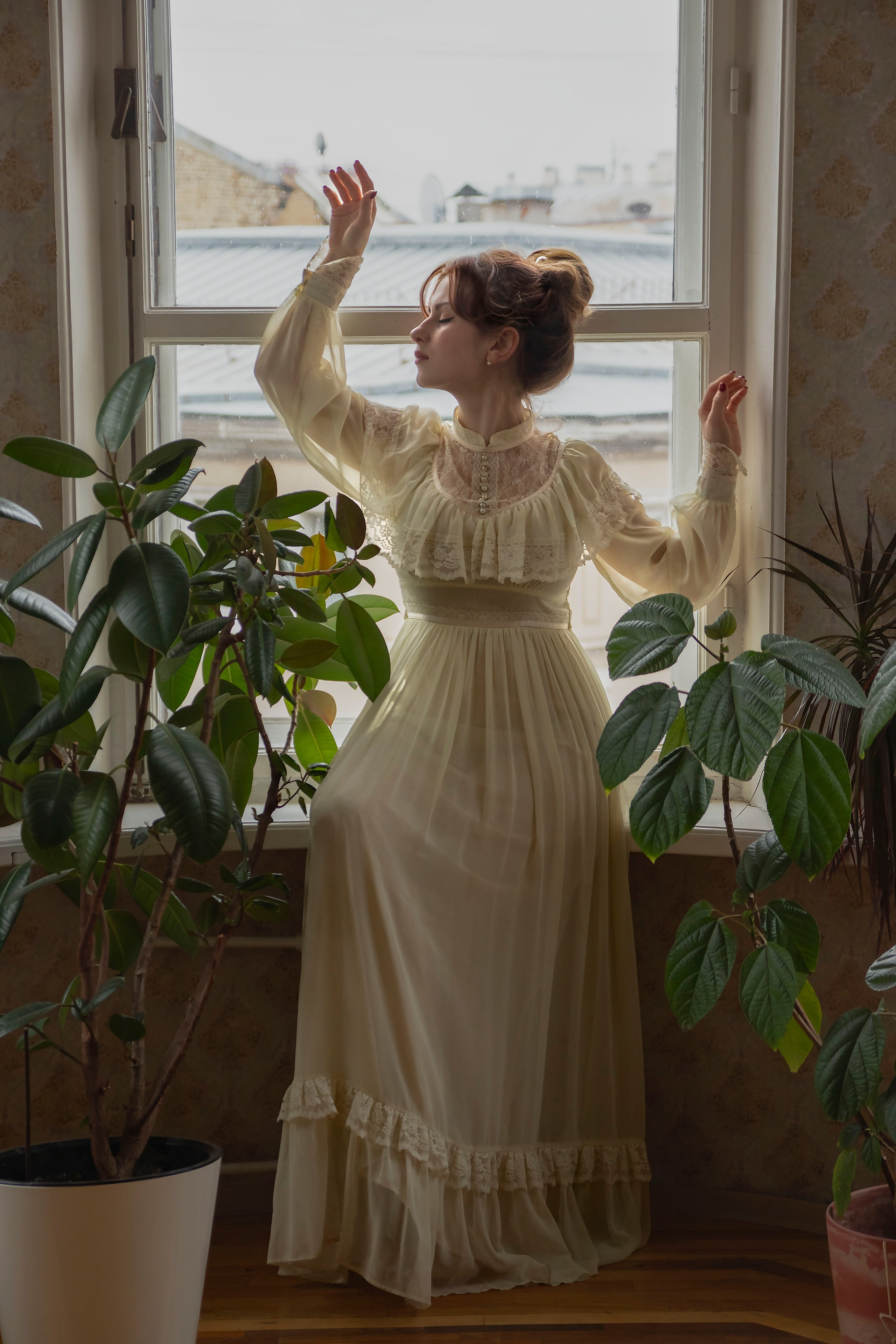 Уютный портрет в непринужденной обстановке. Портретный фотограф в Санкт-Петербурге Савельева Ольга