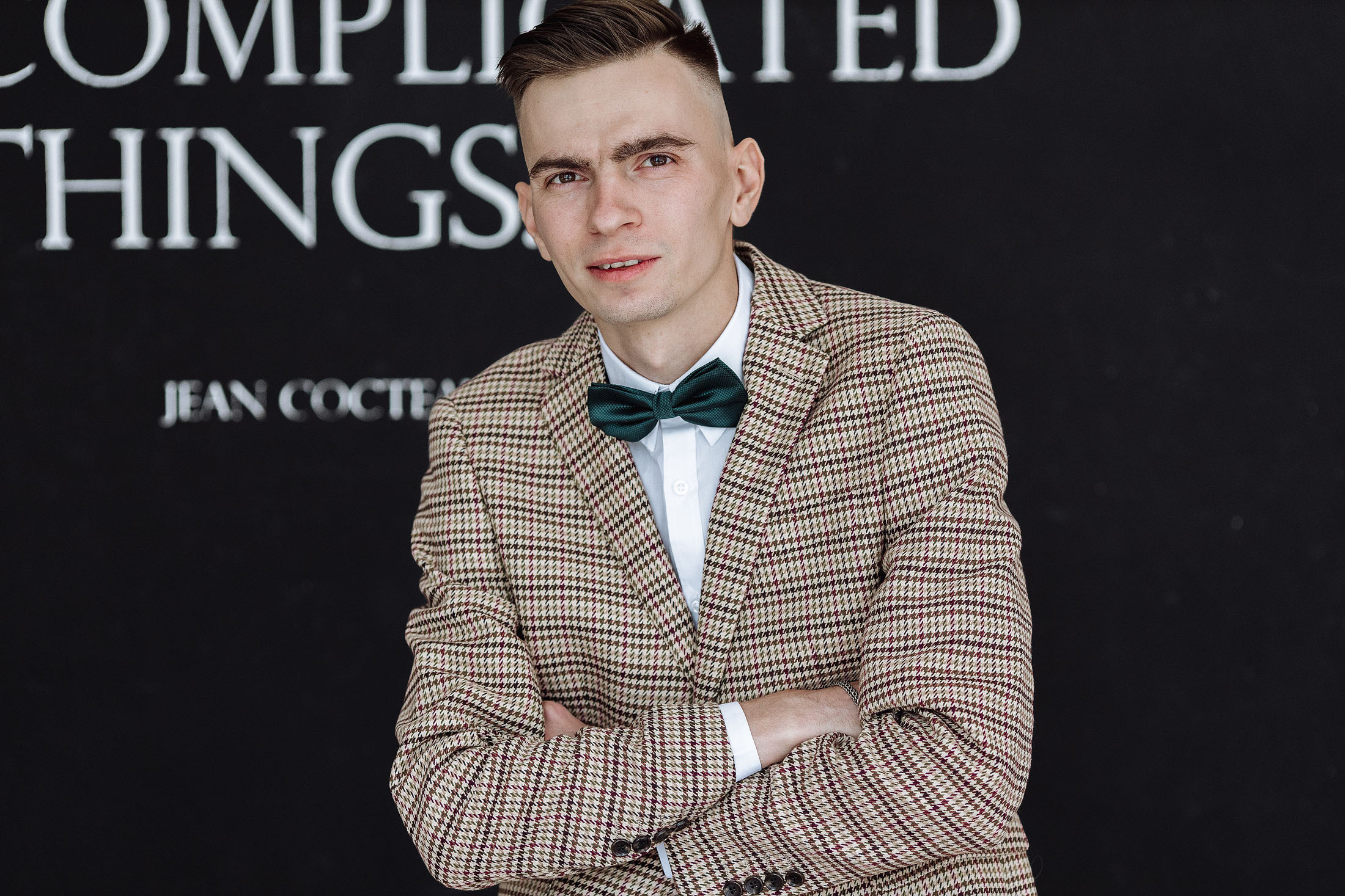 портрет жениха в студии Екатеринбурга