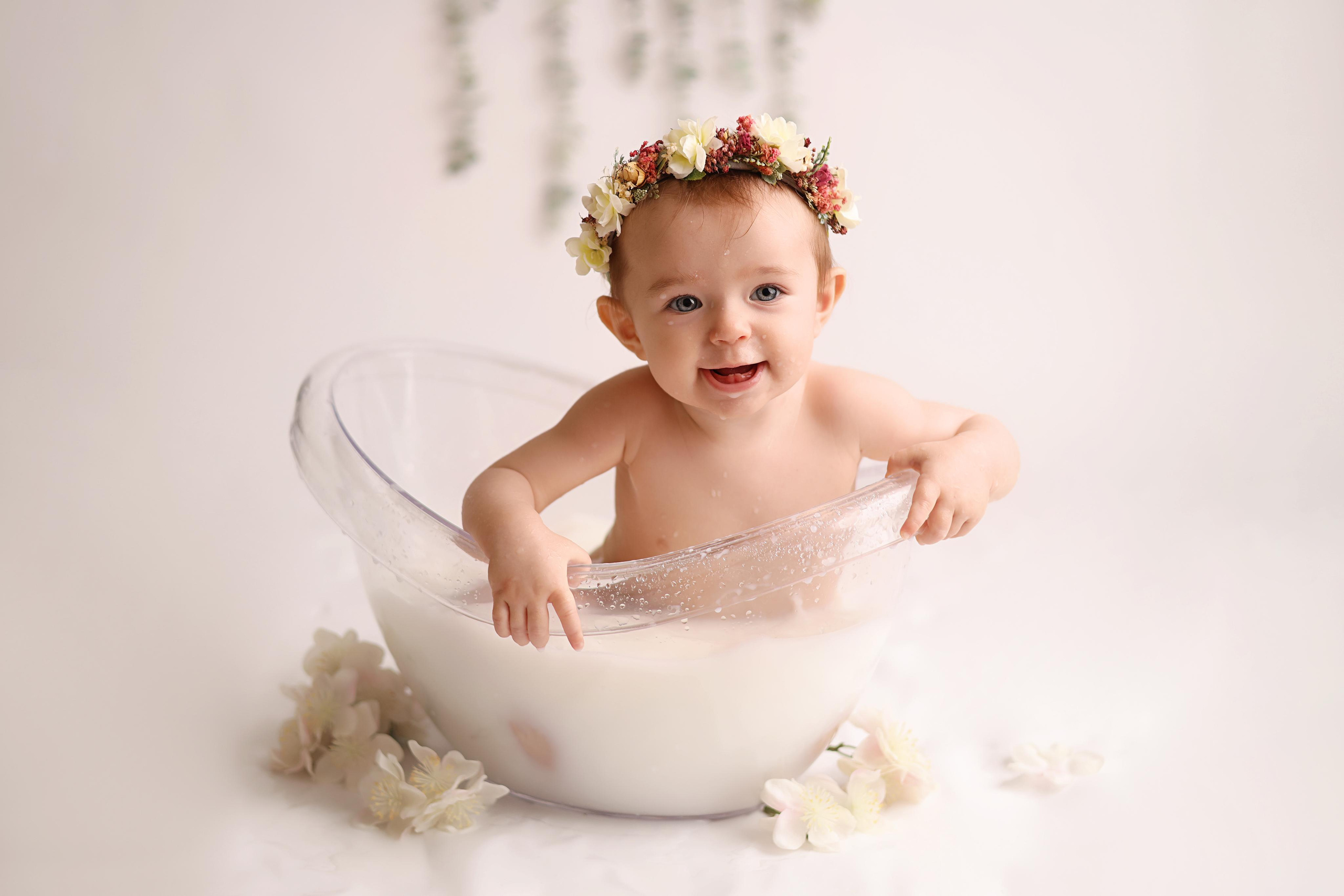 Сонечке 9 месяцев, фотосъемка дома. Фотограф новорожденных Москва. Ньюборн фотограф Москва