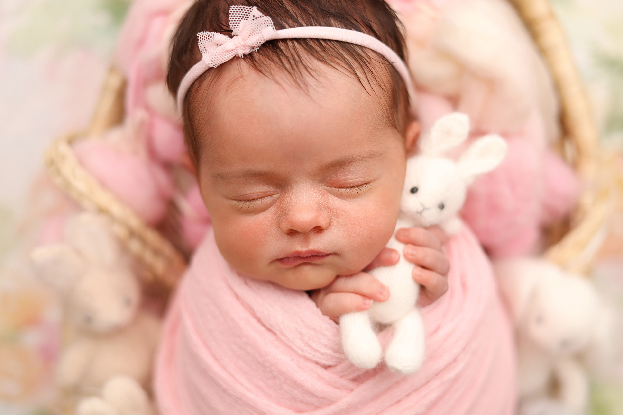 Ньюборн фотосессия Алисы. Фотограф новорожденных Москва. Ньюборн фотограф Москва