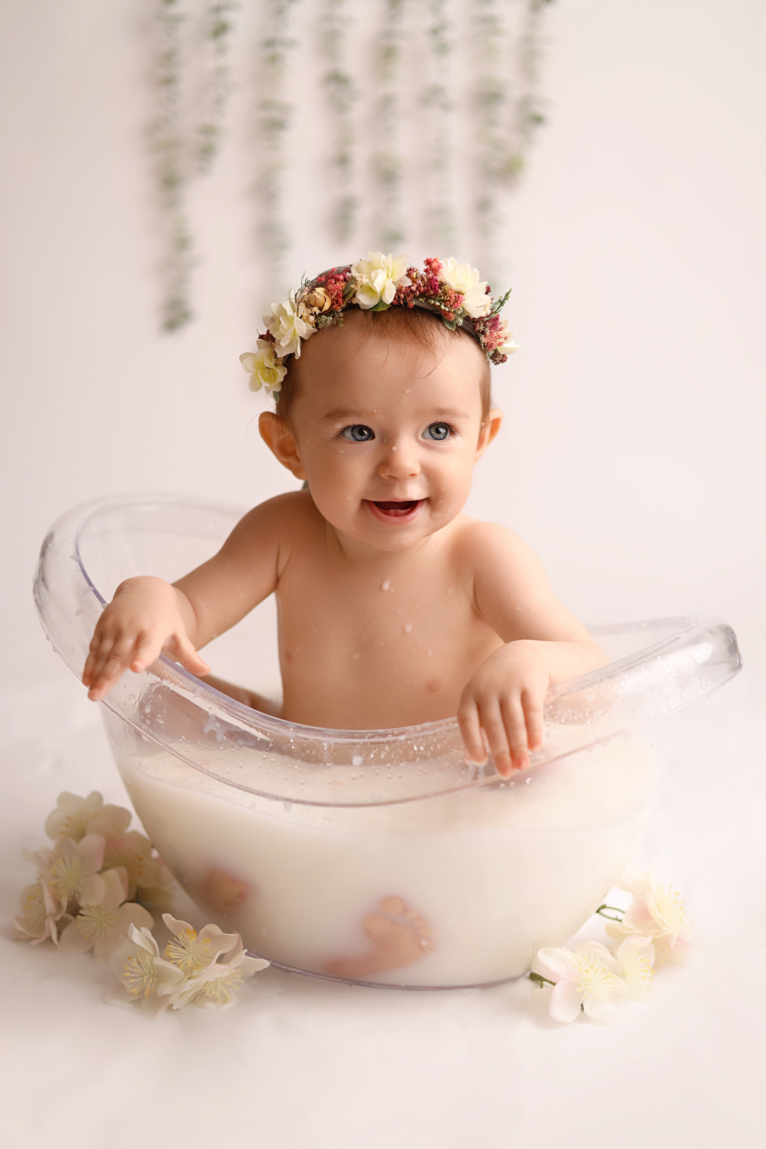 Сонечке 9 месяцев, фотосъемка дома. Фотограф новорожденных Москва. Ньюборн фотограф Москва