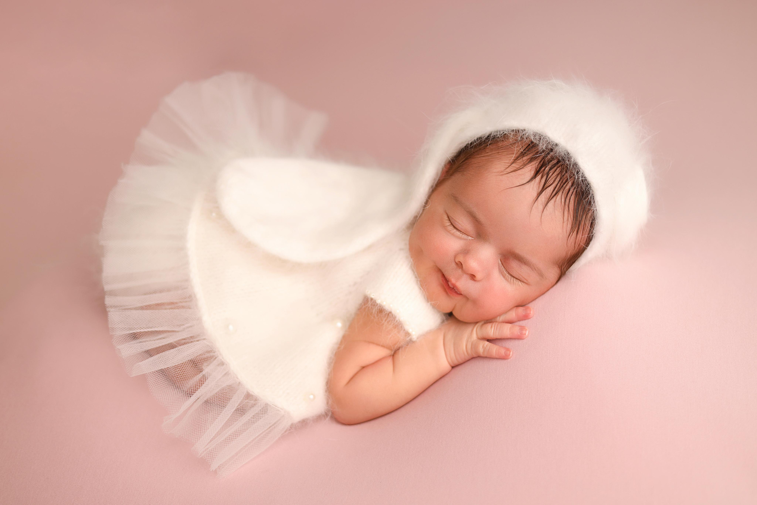 Ньюборн фотосессия Алисы. Фотограф новорожденных Москва. Ньюборн фотограф Москва